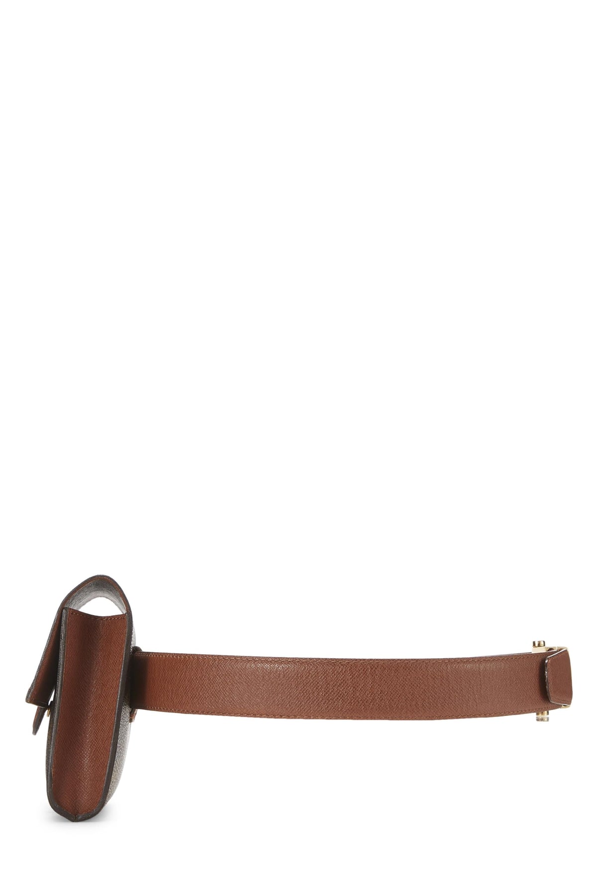 Louis Vuitton,  Monogram Canvas Arche Belt Bag, Brown