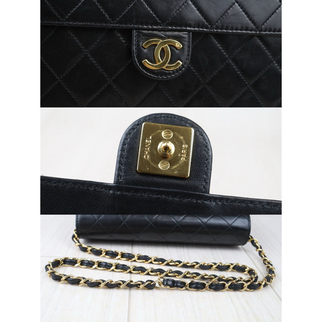 Good ( Rank AB)  ｜ CHANEL  Lamb Skin Chain CF 22 Shoulder Bag Made in 1997-1999Year ｜W24080910