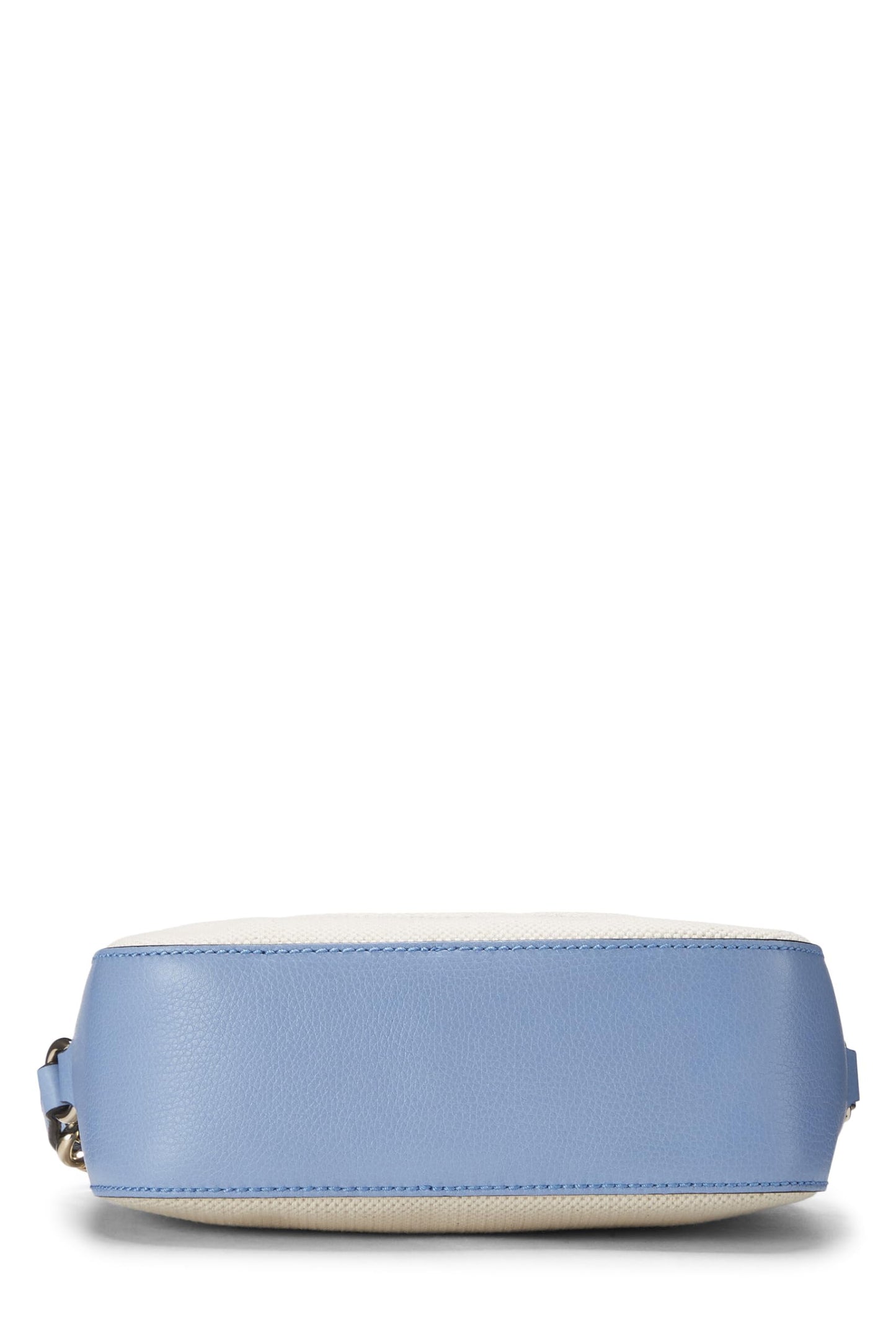 Gucci, White Canvas & Leather Soho Disco, White