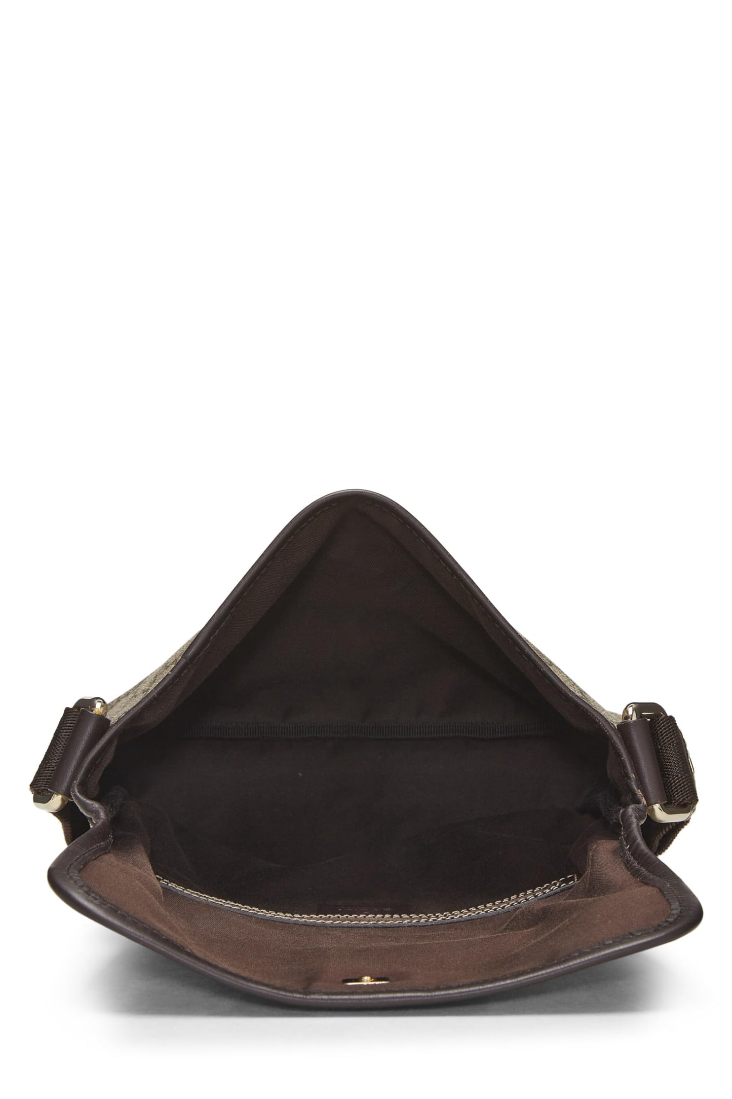Gucci, Original GG Supreme Canvas Flap Messenger Small, Brown
