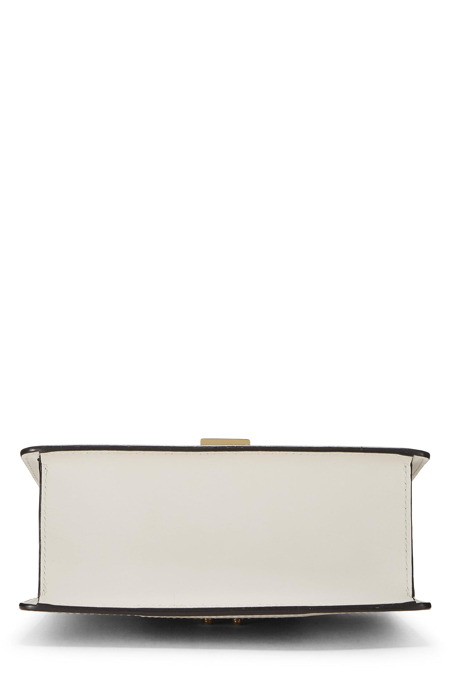 Gucci, White Embroidered Leather Web Sylvie Mini, White