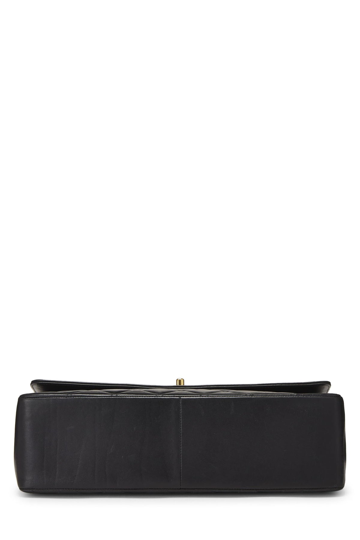 Chanel,  Black Lambskin 'CC' Flap Maxi, Black