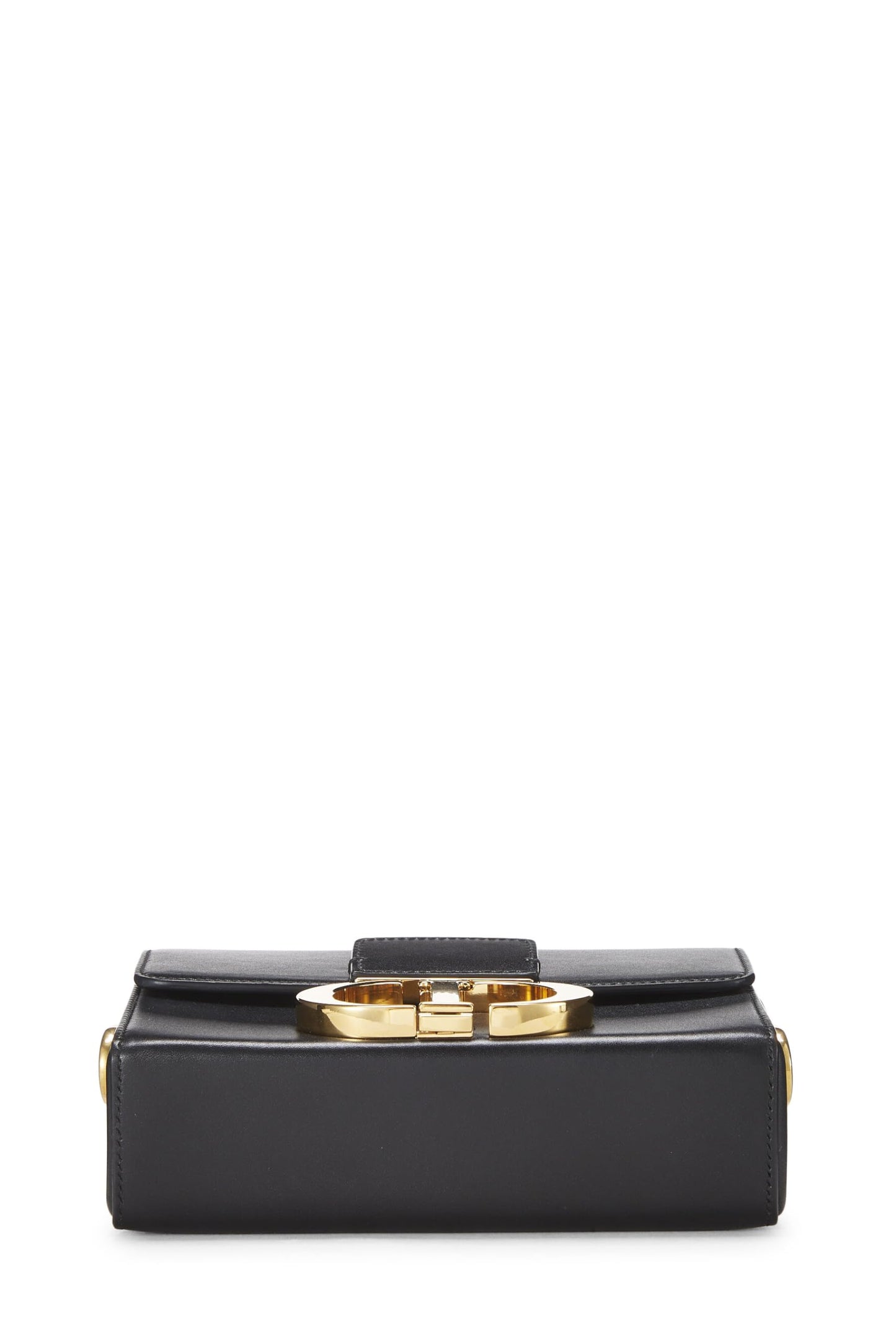 Dior,  Black Calfskin 30 Montaigne Box Bag, Black
