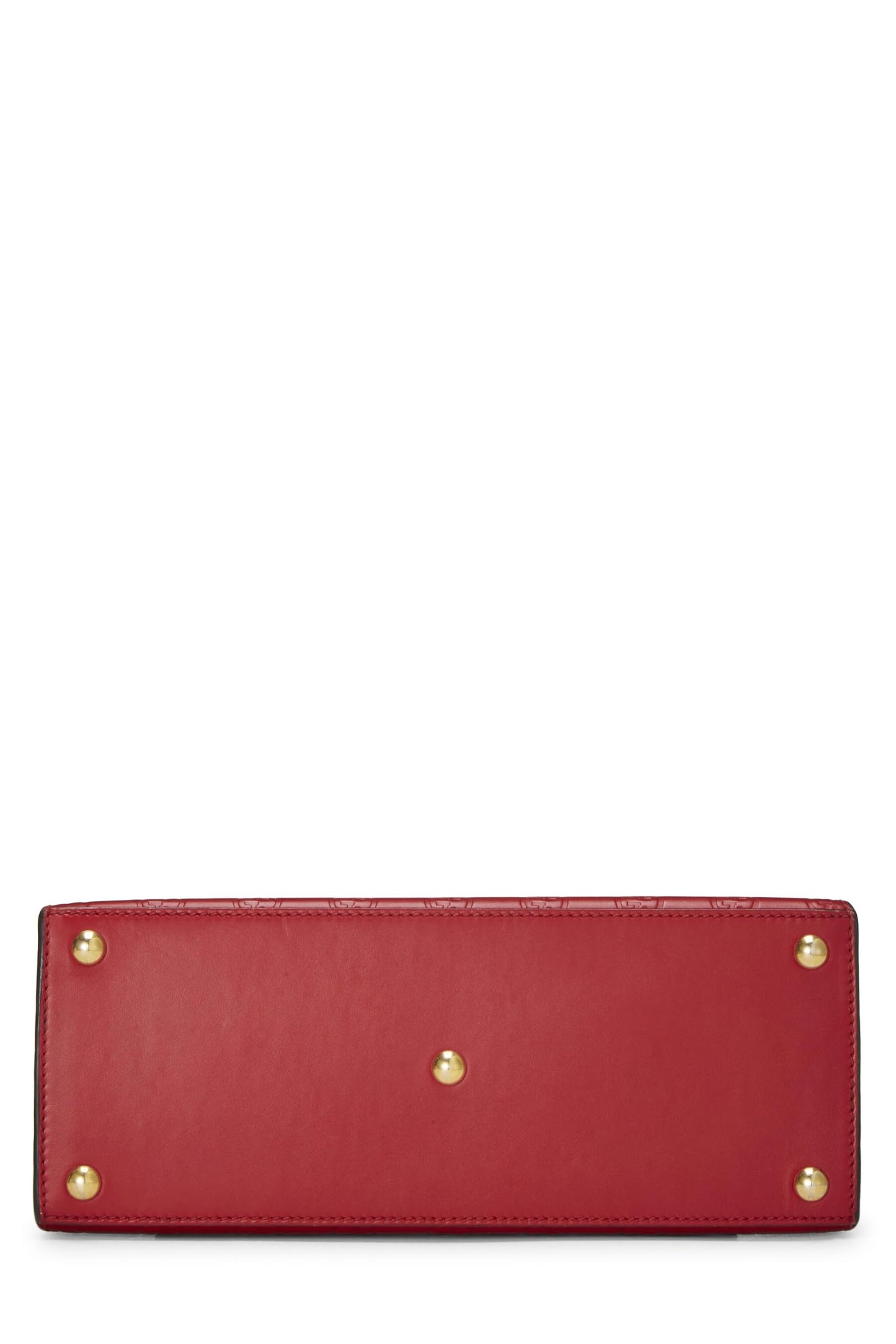 Gucci, Red Guccissima Padlock Handbag Small, Red