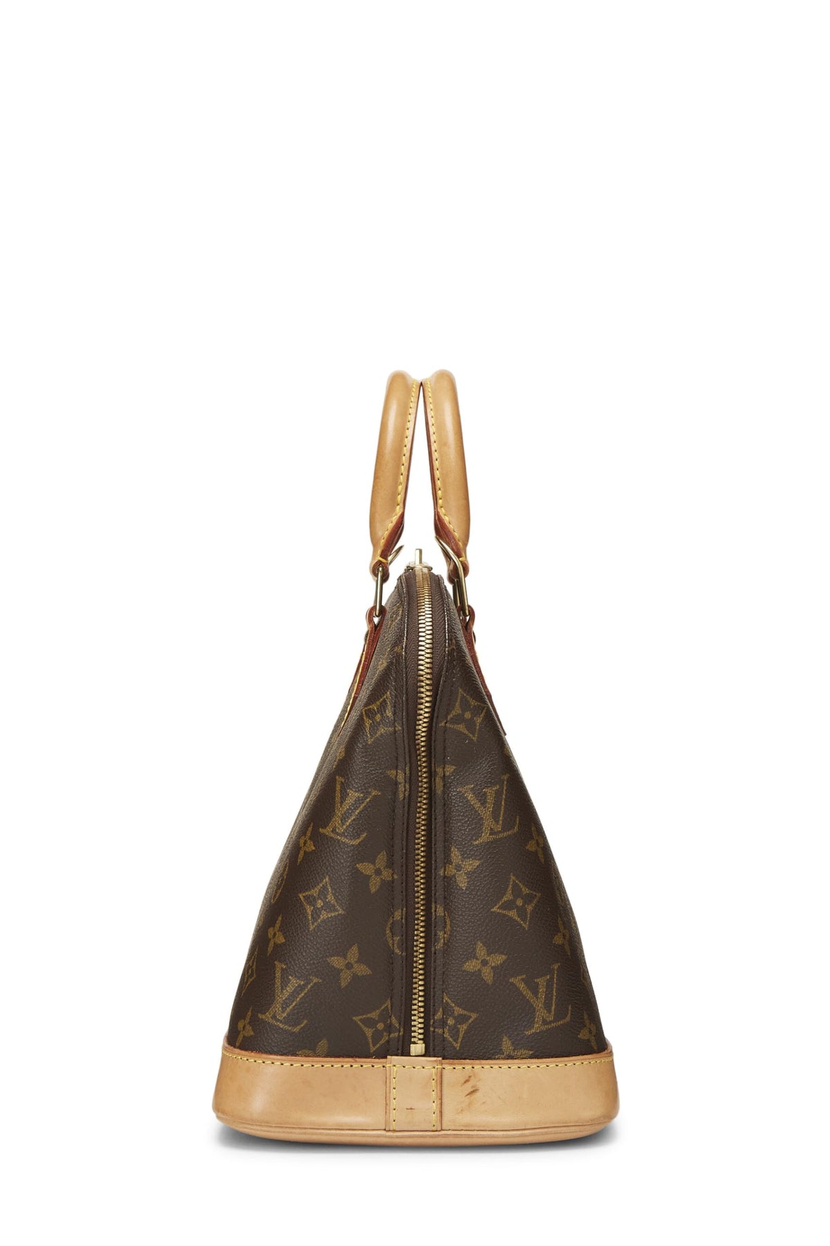 Louis Vuitton,  Monogram Canvas Alma PM, Brown