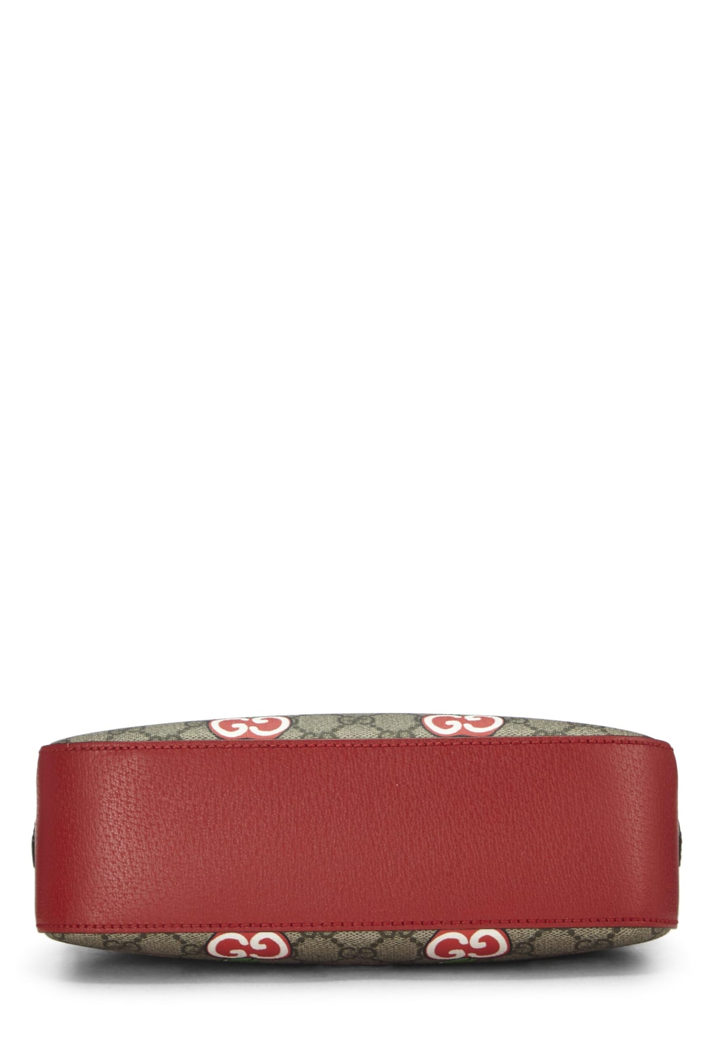 Gucci, Red Original GG Supreme Canvas Apple Camera Bag, Red