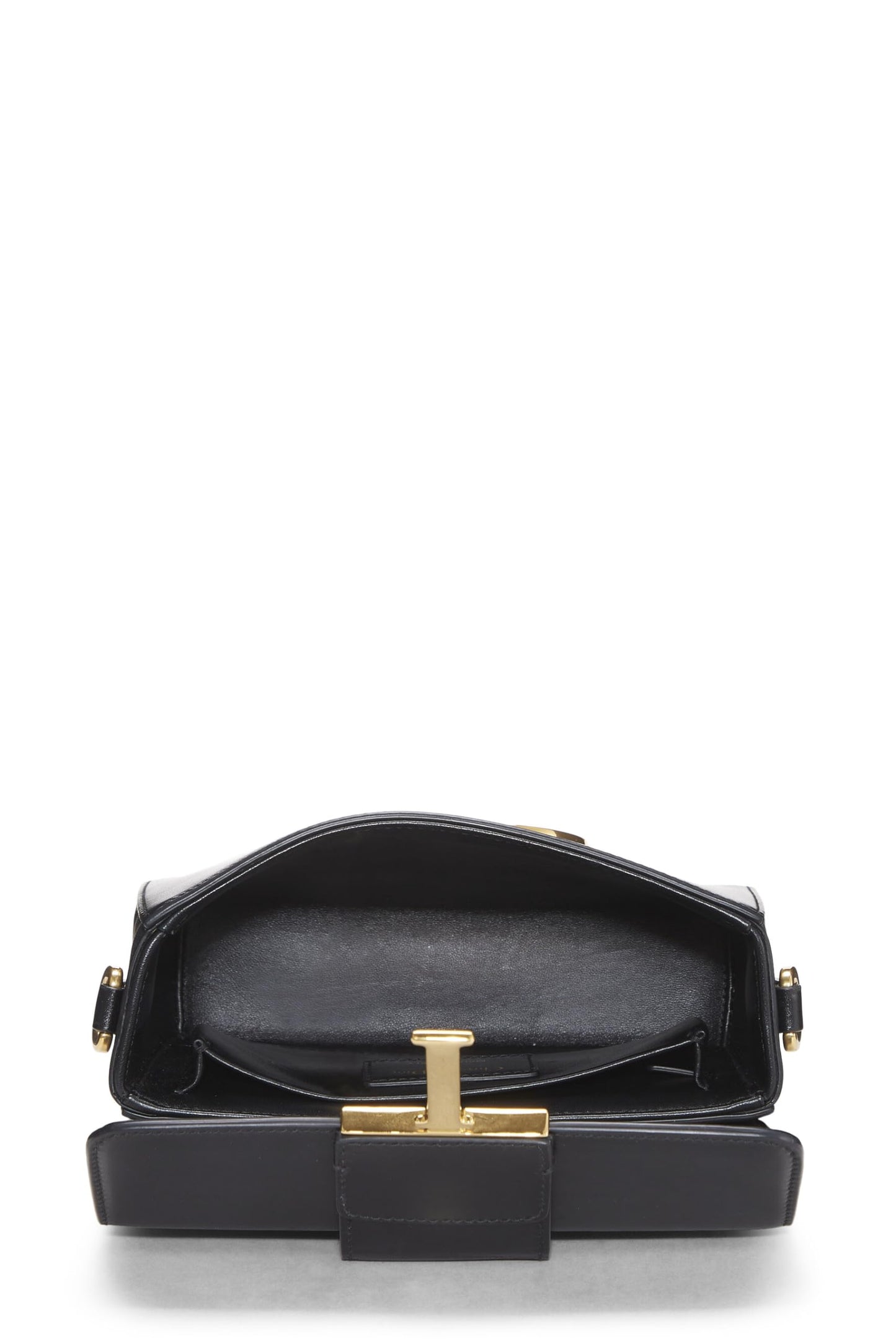 Dior,  Black Calfskin 30 Montaigne Box Bag, Black