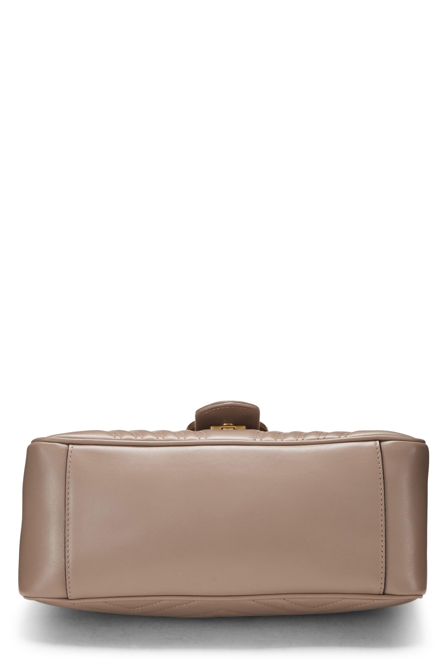 Gucci, Pink Leather GG Marmont Top Handle Bag Small, Pink