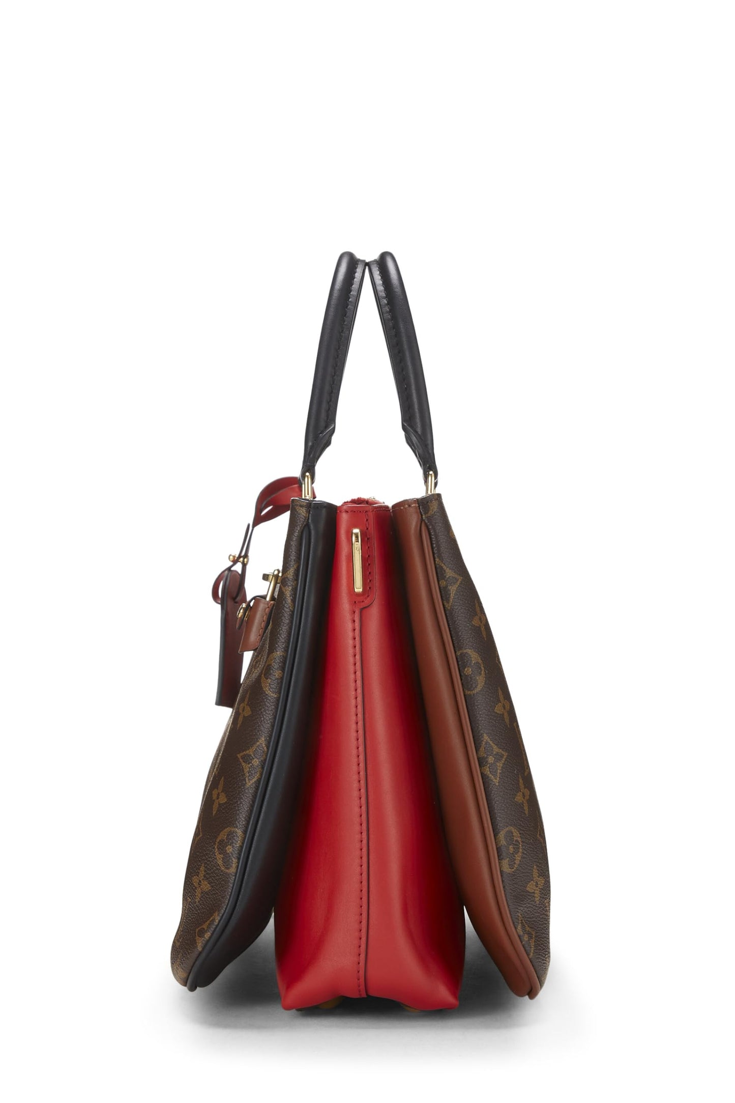 Louis Vuitton,  Red Monogram Millefeuille Tote, Red