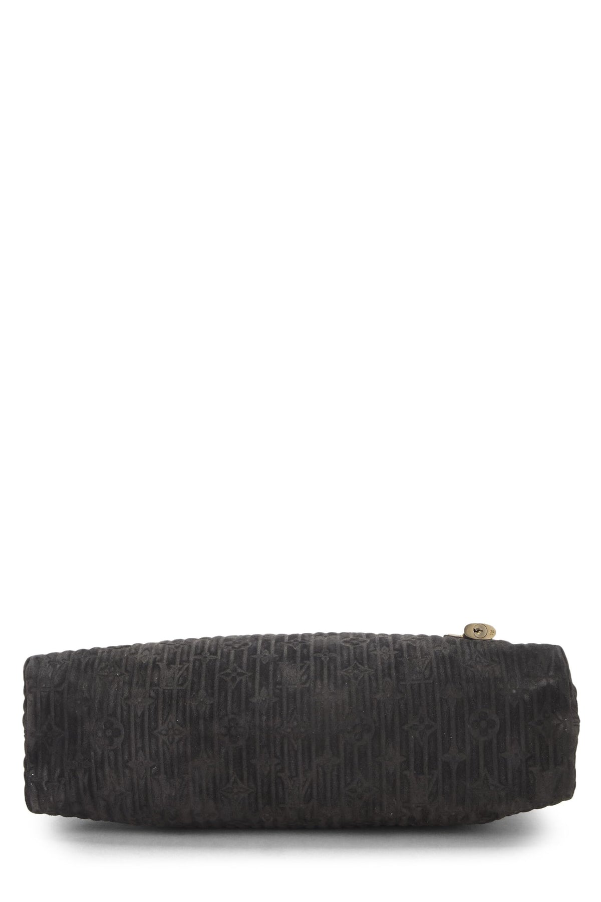 Louis Vuitton,  Black Suede Whisper PM, Black