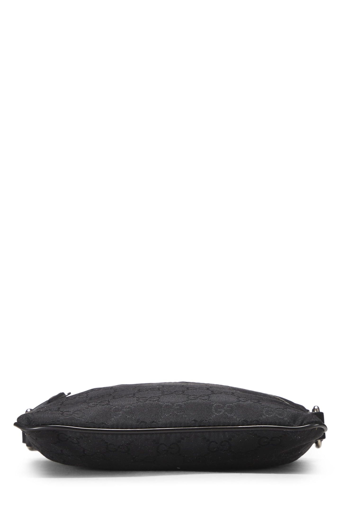 Gucci, Black Original GG Canvas Double Zip Messenger Small, Black