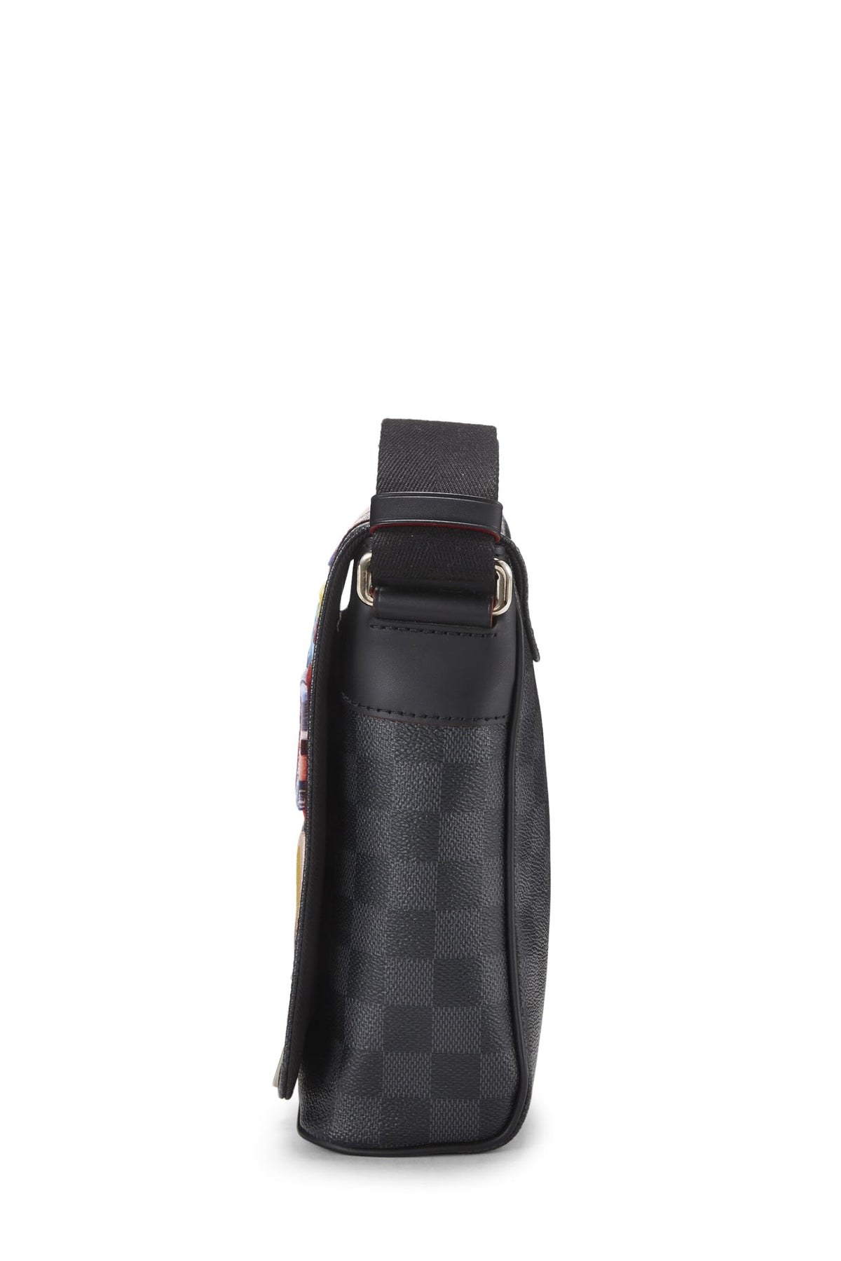 Louis Vuitton,  Damier Graphite Alps District NM PM, Black