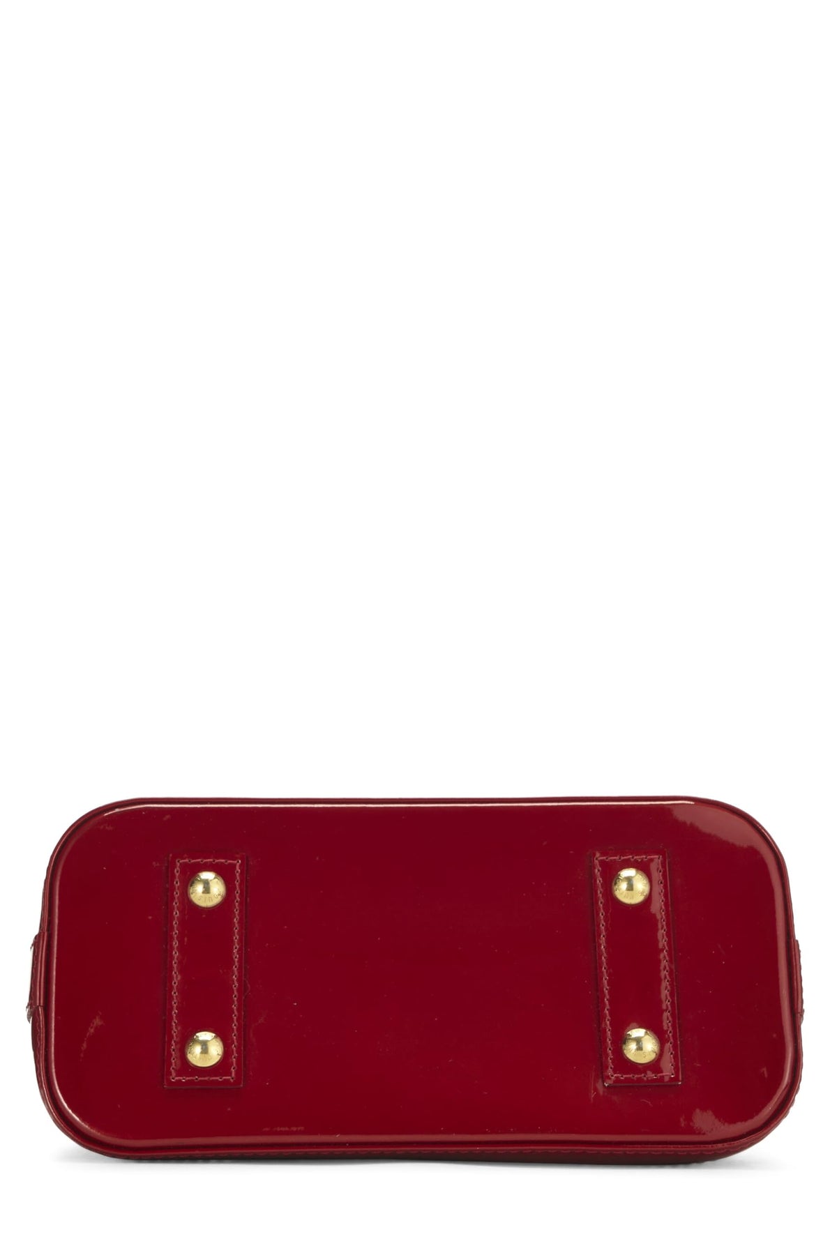 Louis Vuitton,  Cerise Monogram Vernis Alma BB, Red