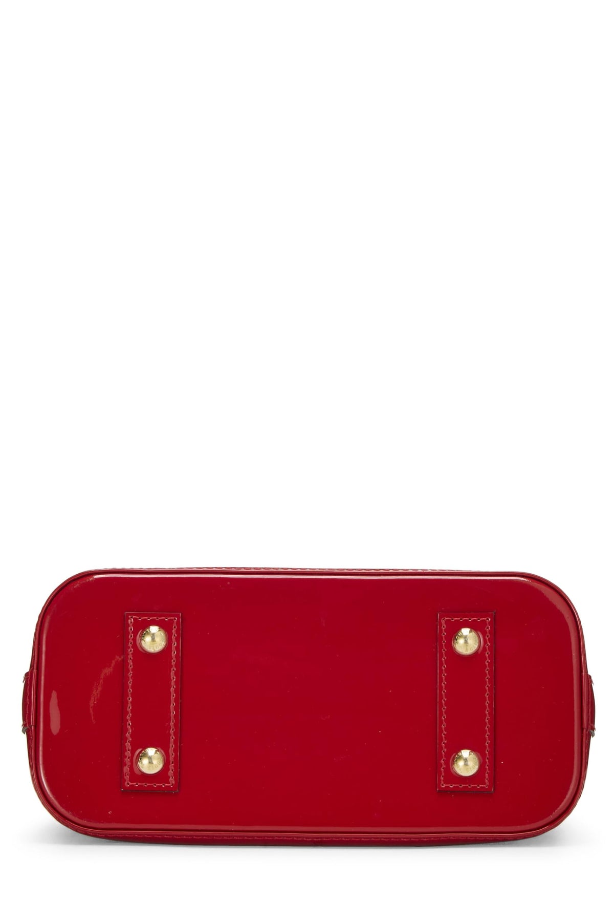 Louis Vuitton,  Cerise Monogram Vernis Alma BB, Red
