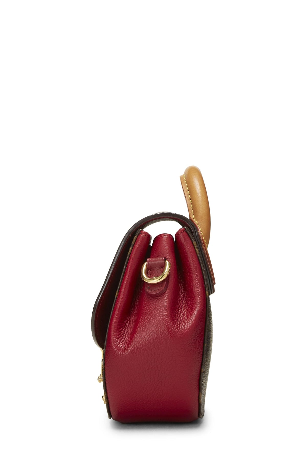 Louis Vuitton,  Burgundy Monogram Canvas Eden PM, Red