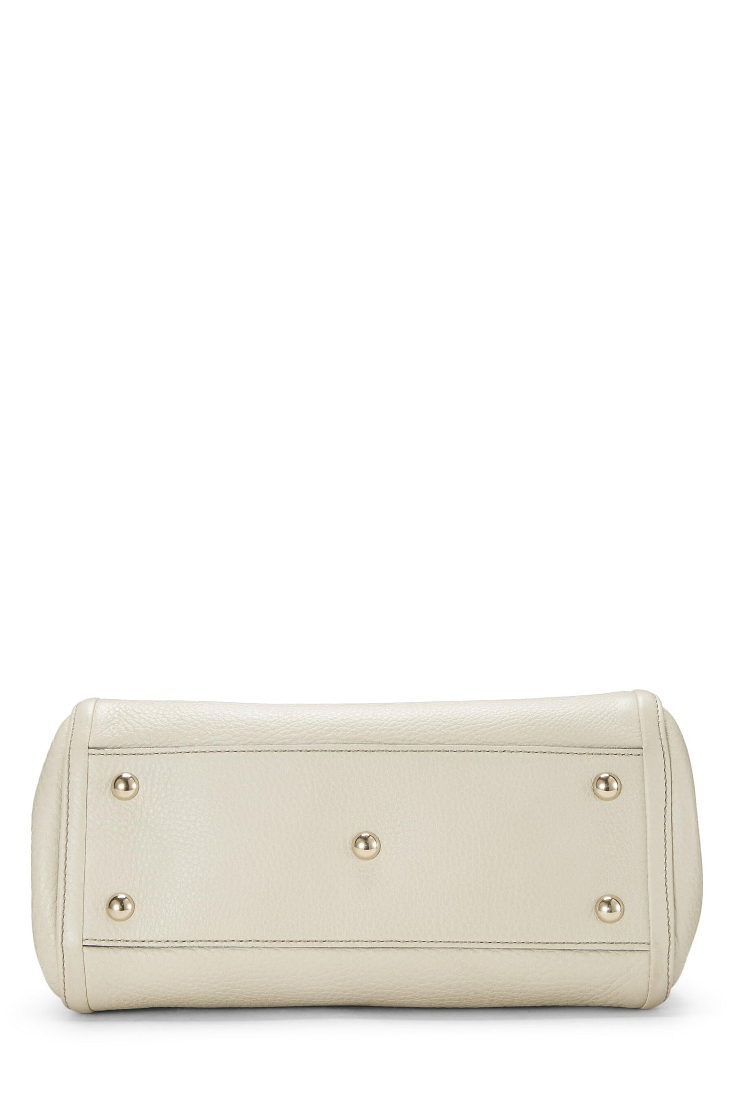 Gucci, White Leather Soho Convertible Shoulder Bag Small, White