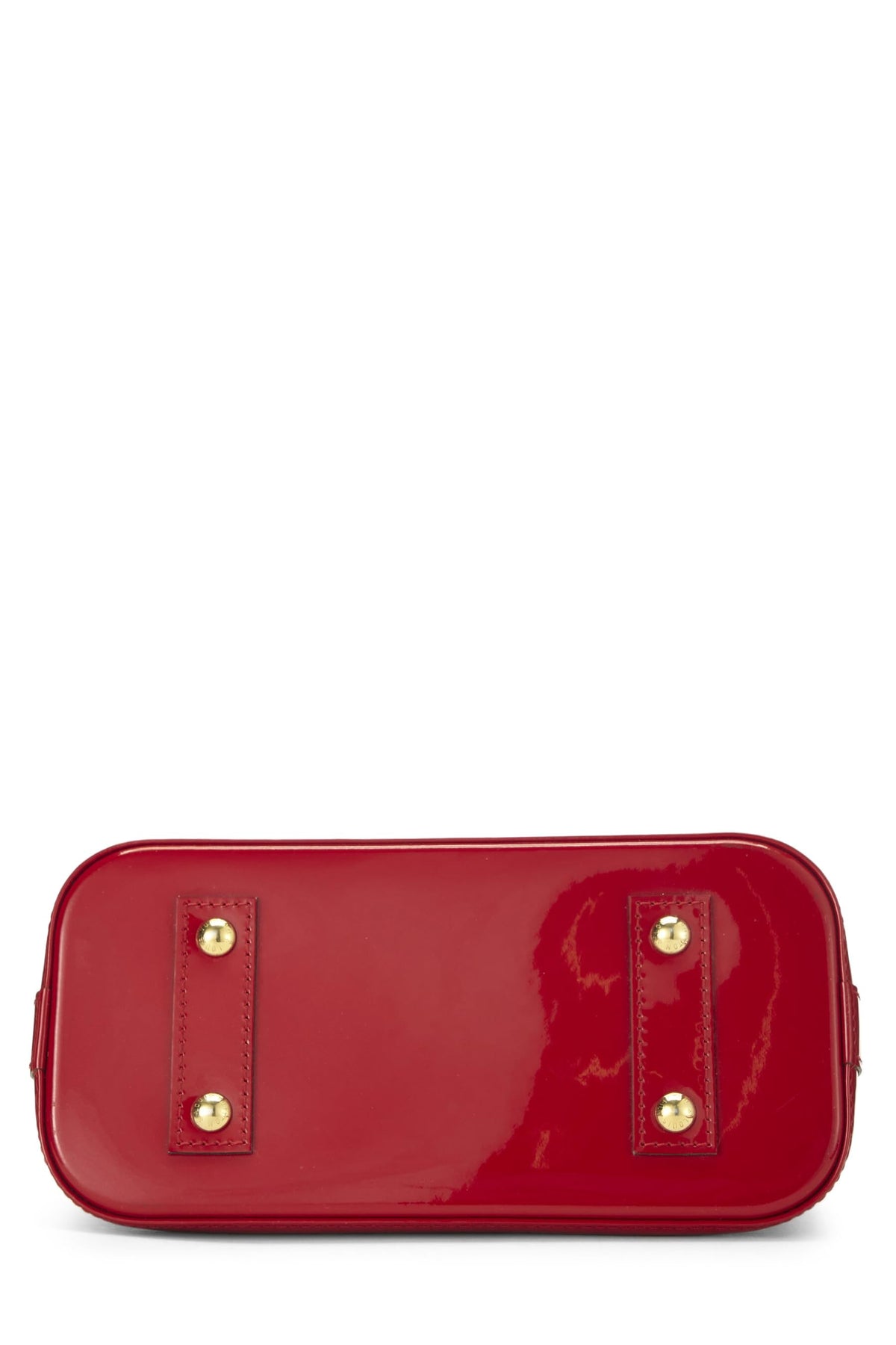 Louis Vuitton,  Cerise Monogram Vernis Alma BB, Red