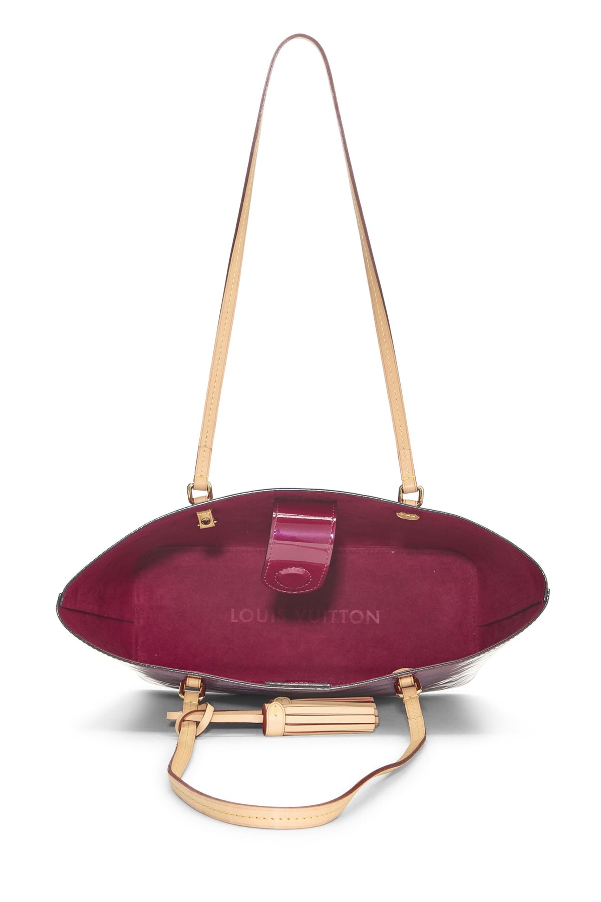 Louis Vuitton,  Pomme D'Amour Vernis Long Beach PM, Purple