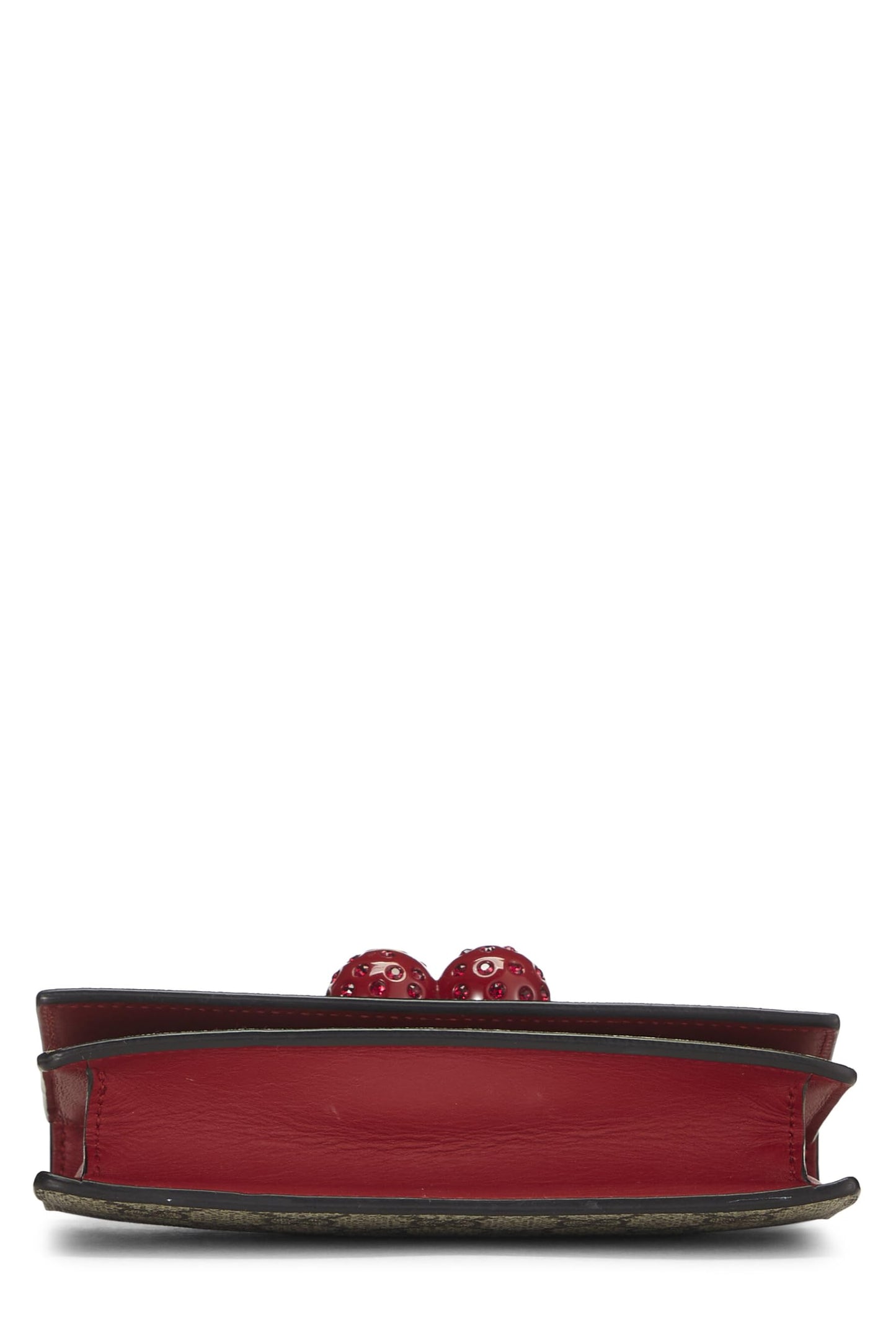 Gucci, Original GG Supreme Coated Canvas Cherry Crossbody Mini, Red