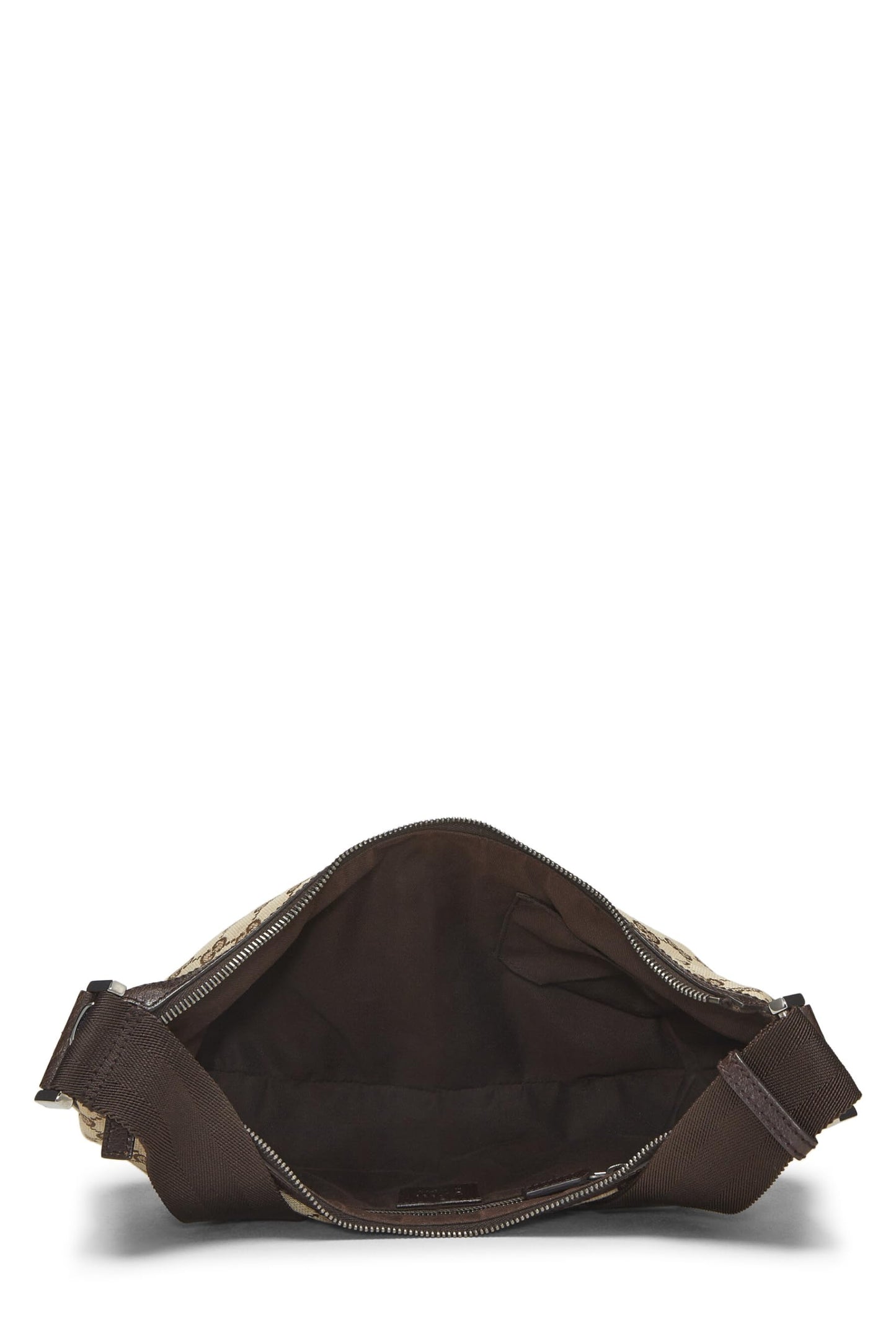 Gucci, Original GG Canvas Round Messenger, Brown