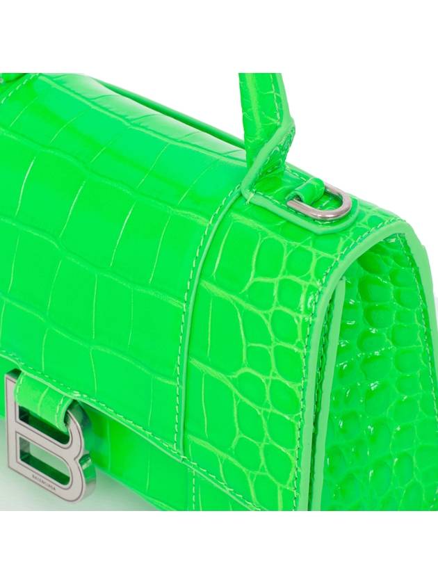 Luxury Balenciaga  Hourglass Tote Bag Green