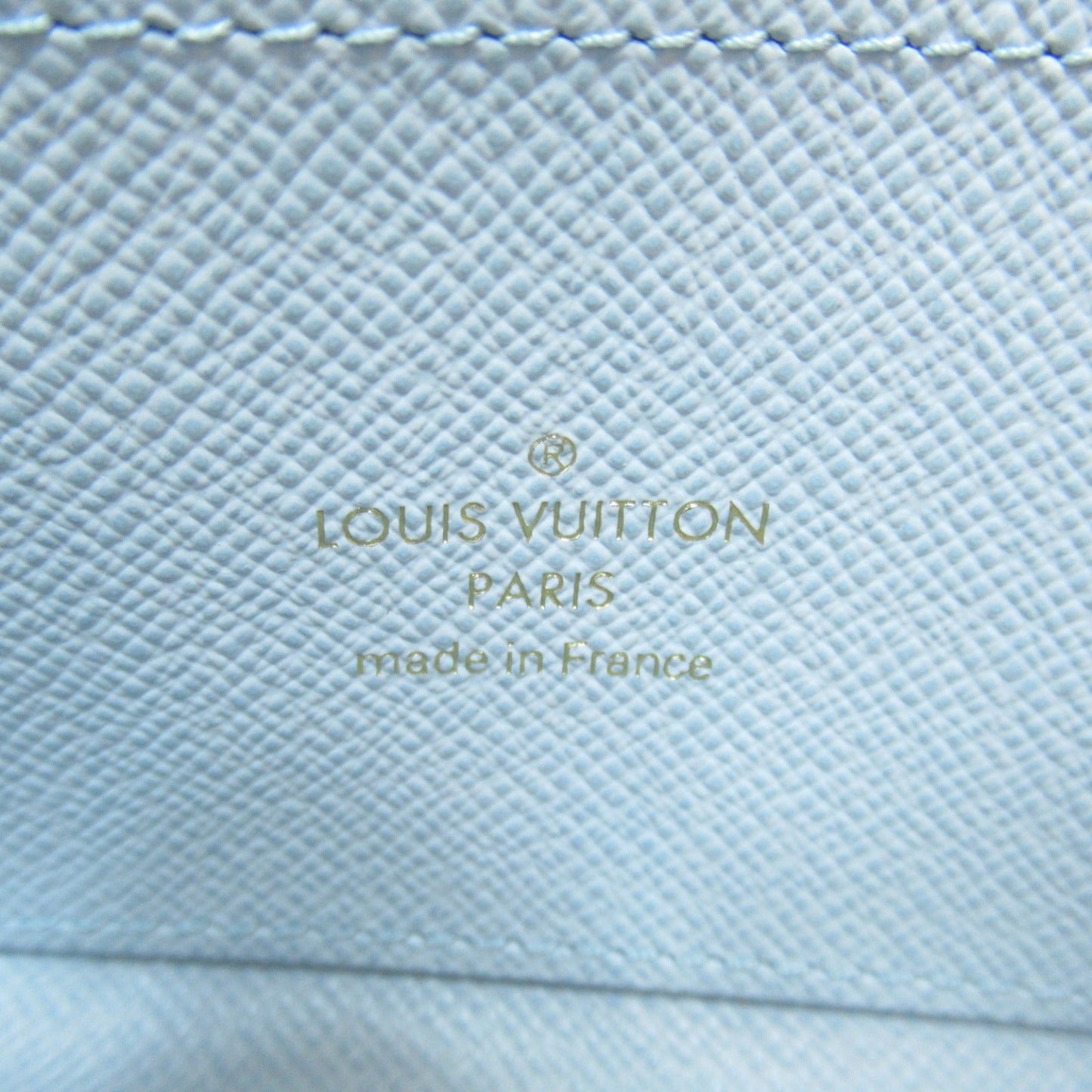 Louis Vuitton Porte Claire ah Key & Coin Case Wallet PVC Coated Canvas Monogram   Brown / Blue / Orange Blue M83612