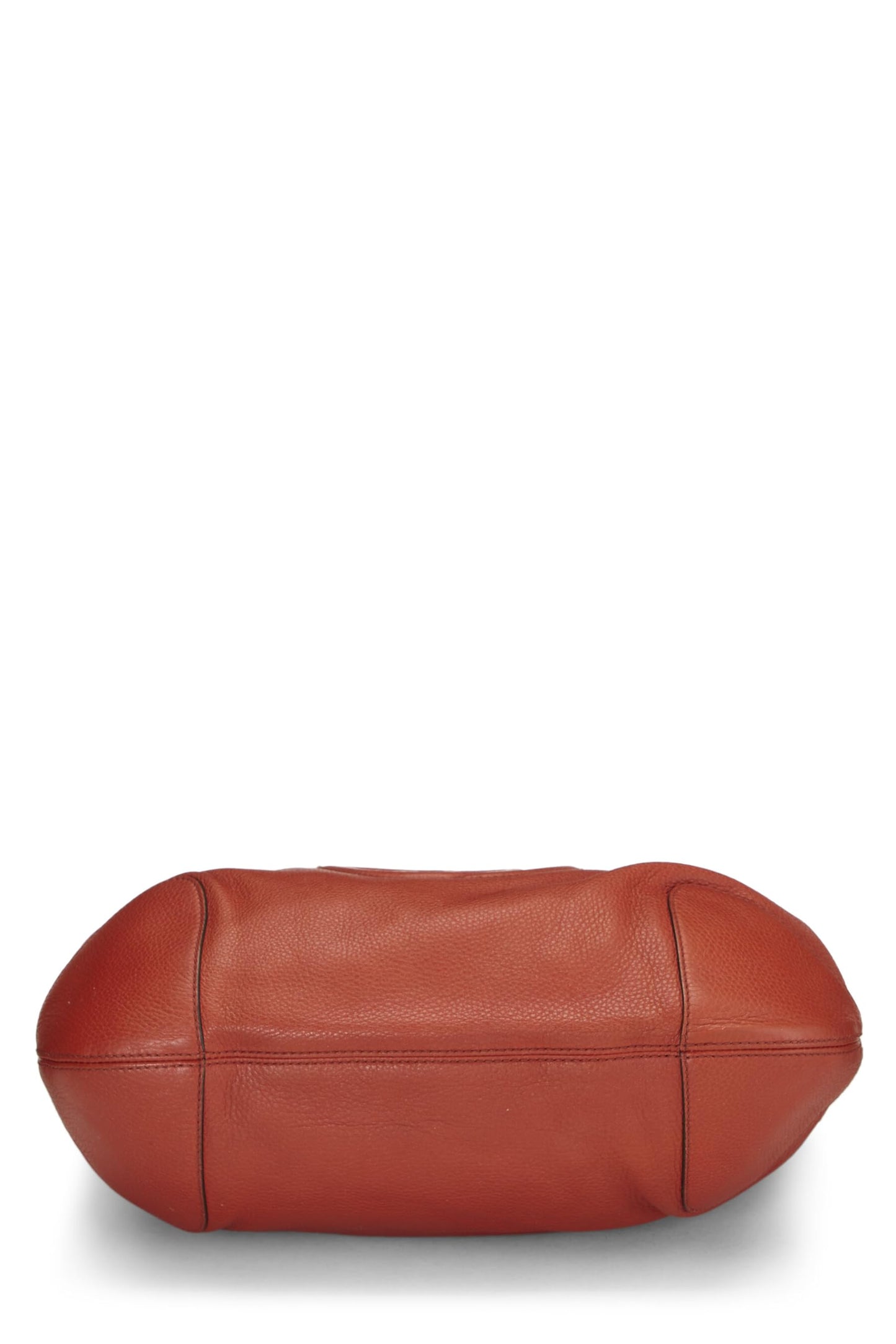 Gucci, Orange Leather Soho Chain Hobo Large, Orange