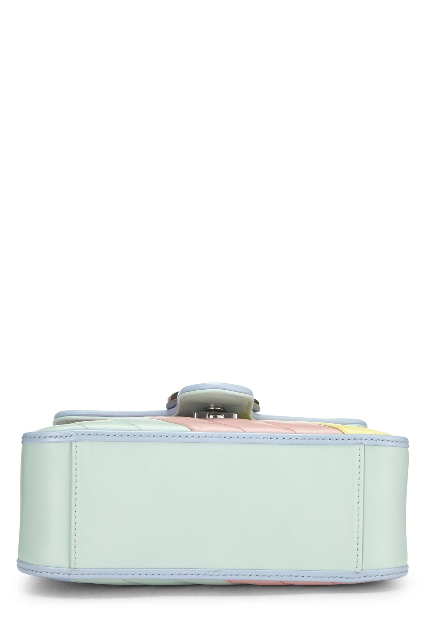 Gucci, Multicolor Leather Marmont Top Handle Flap Bag Mini, Multi