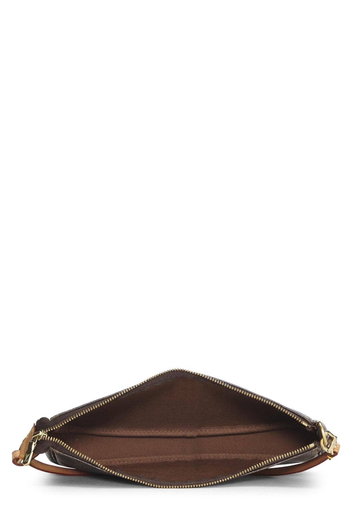 Louis Vuitton,  Monogram Canvas Pochette Accessoires, Brown