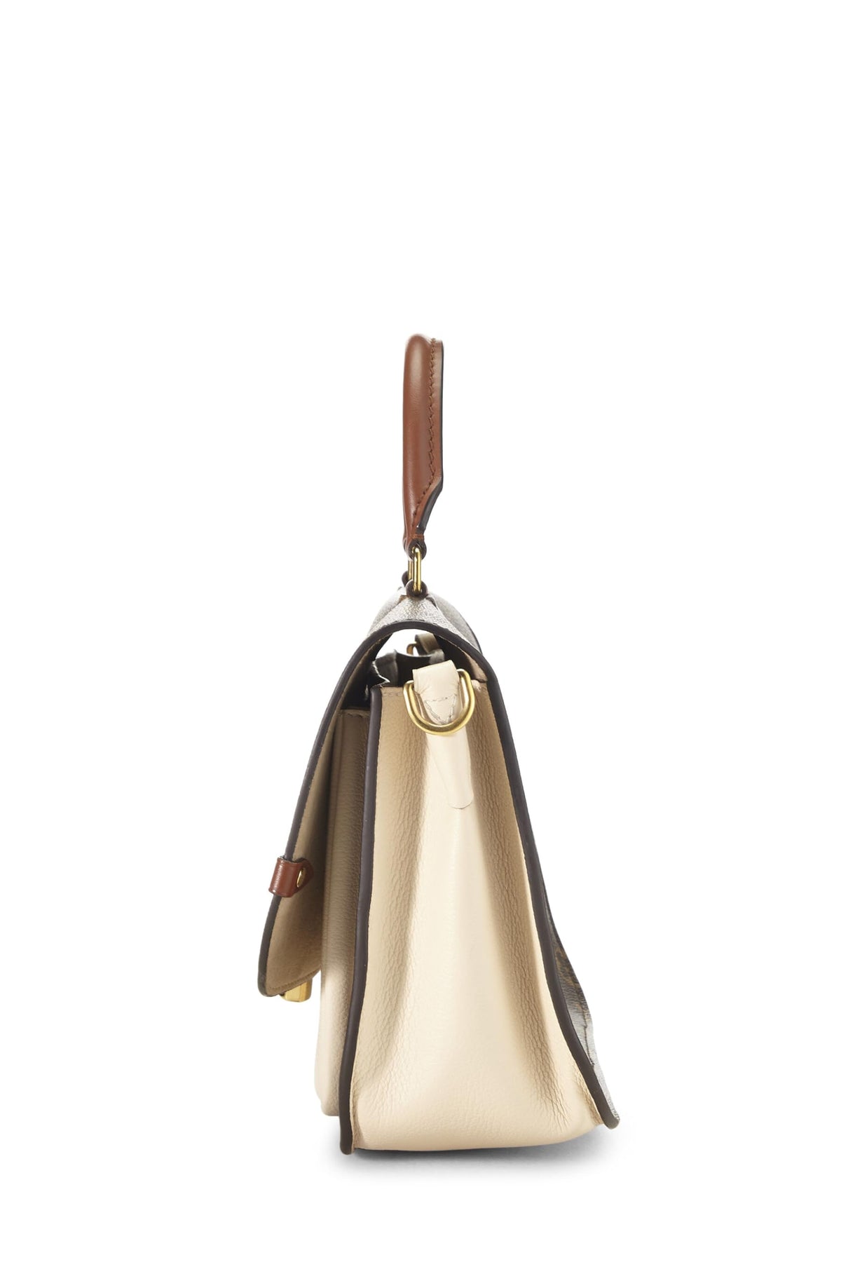 Louis Vuitton,  Beige Monogram Canvas Marignan, Beige