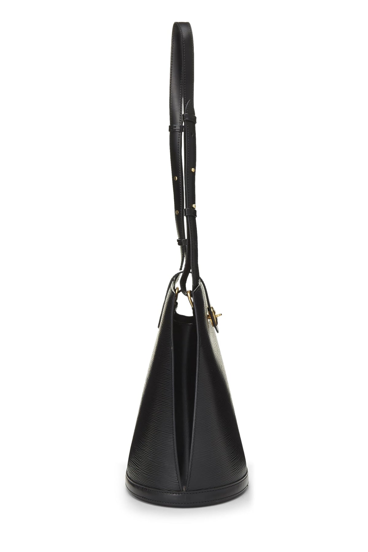 Louis Vuitton,  Black Epi Cluny, Black