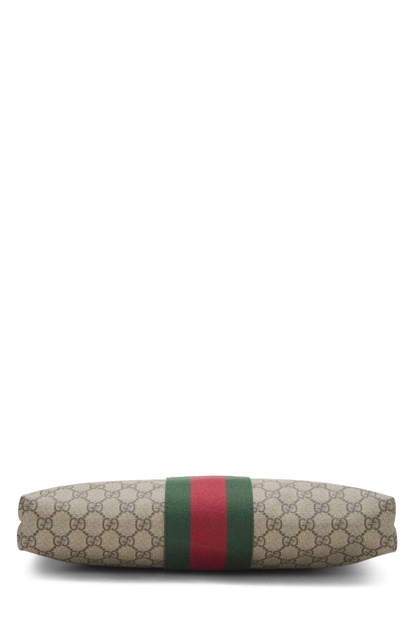 Gucci, Black GG Supreme Canvas Web Messenger, Black
