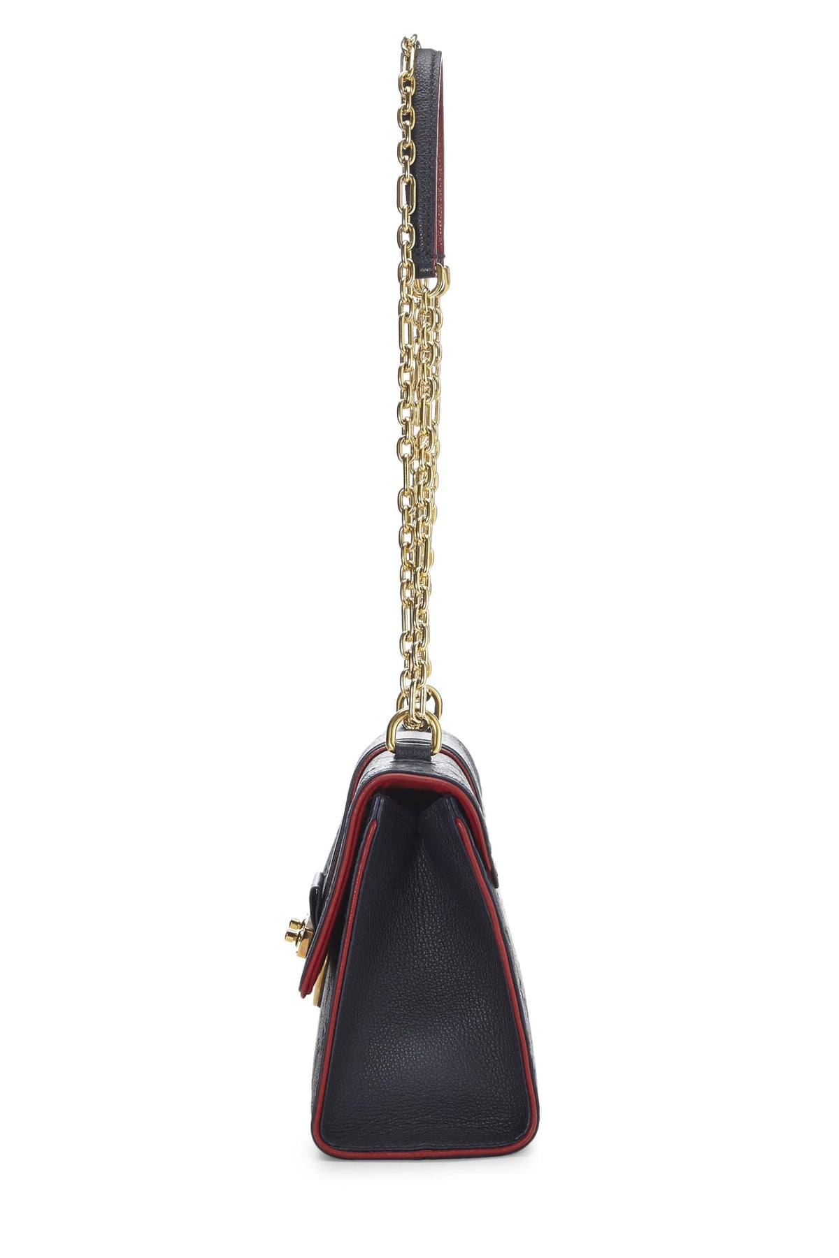 Louis Vuitton,  Bleu Infini Monogram Empreinte Saint Sulpice PM, Navy