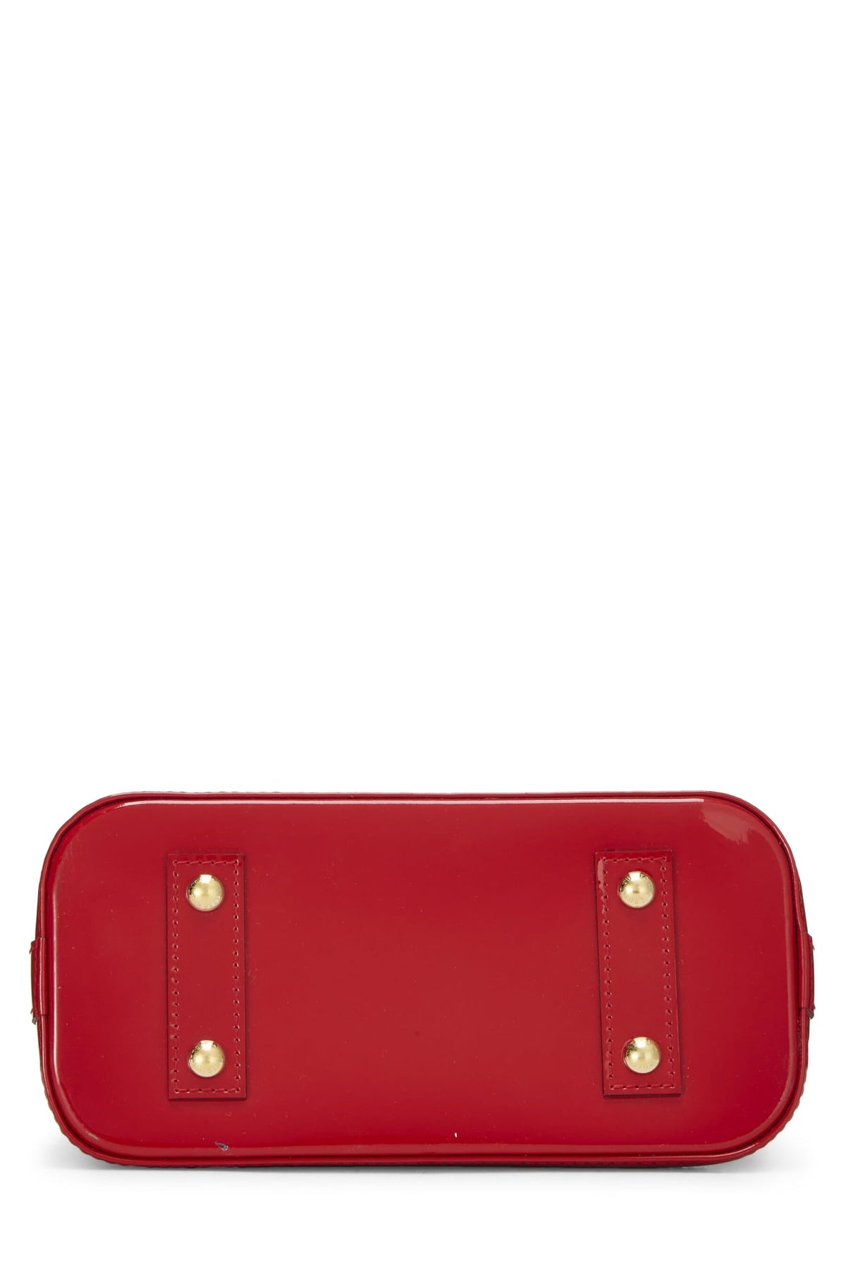 Louis Vuitton,  Cerise Monogram Vernis Alma BB, Red