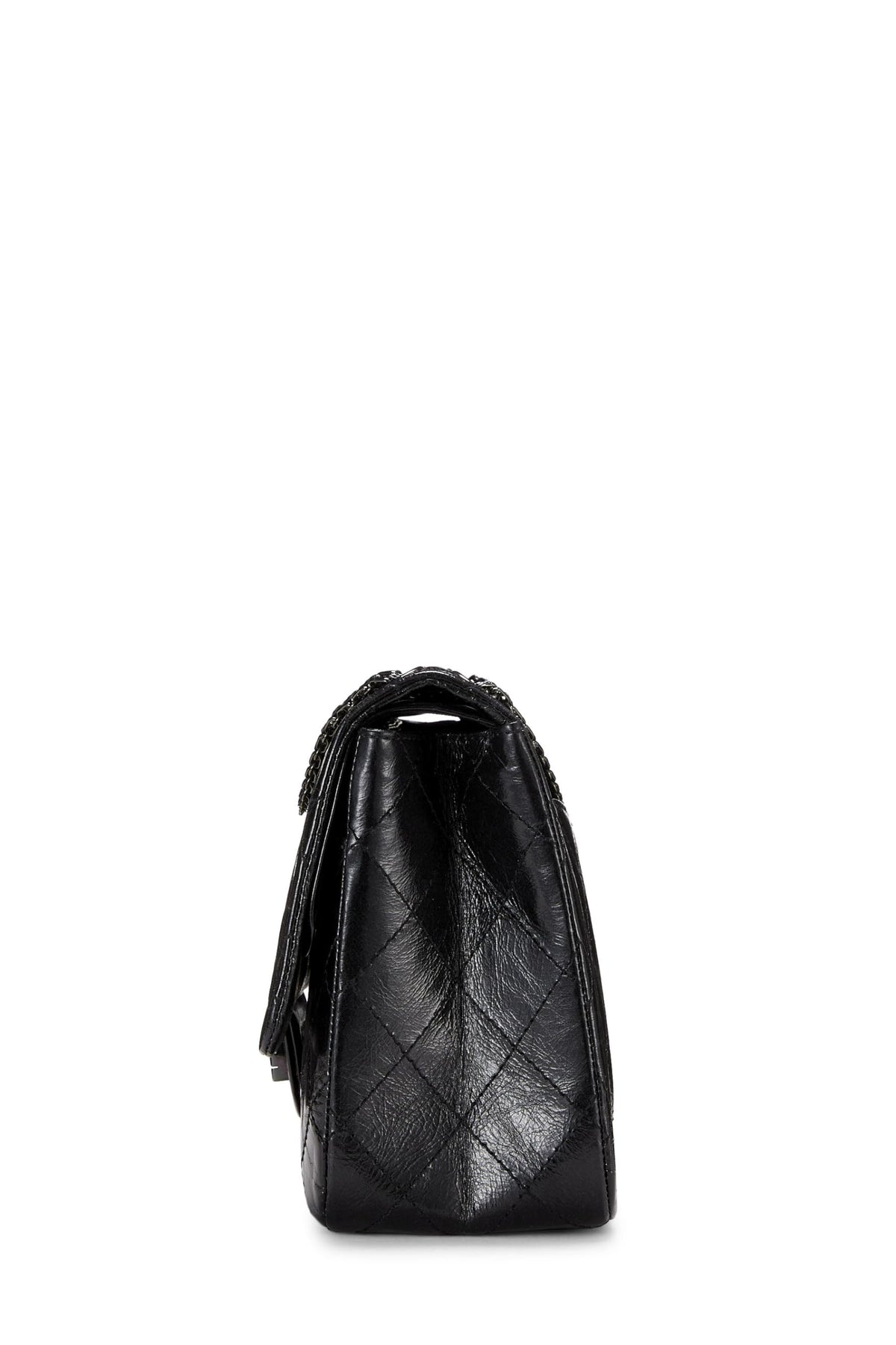 Chanel,  Black Calfskin 2.55 Reissue Flap 227, Black