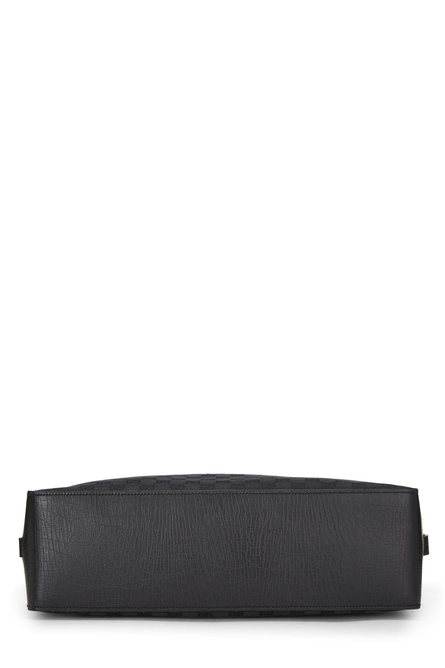 Gucci, Black Original GG Canvas Buckle Tote Large, Black