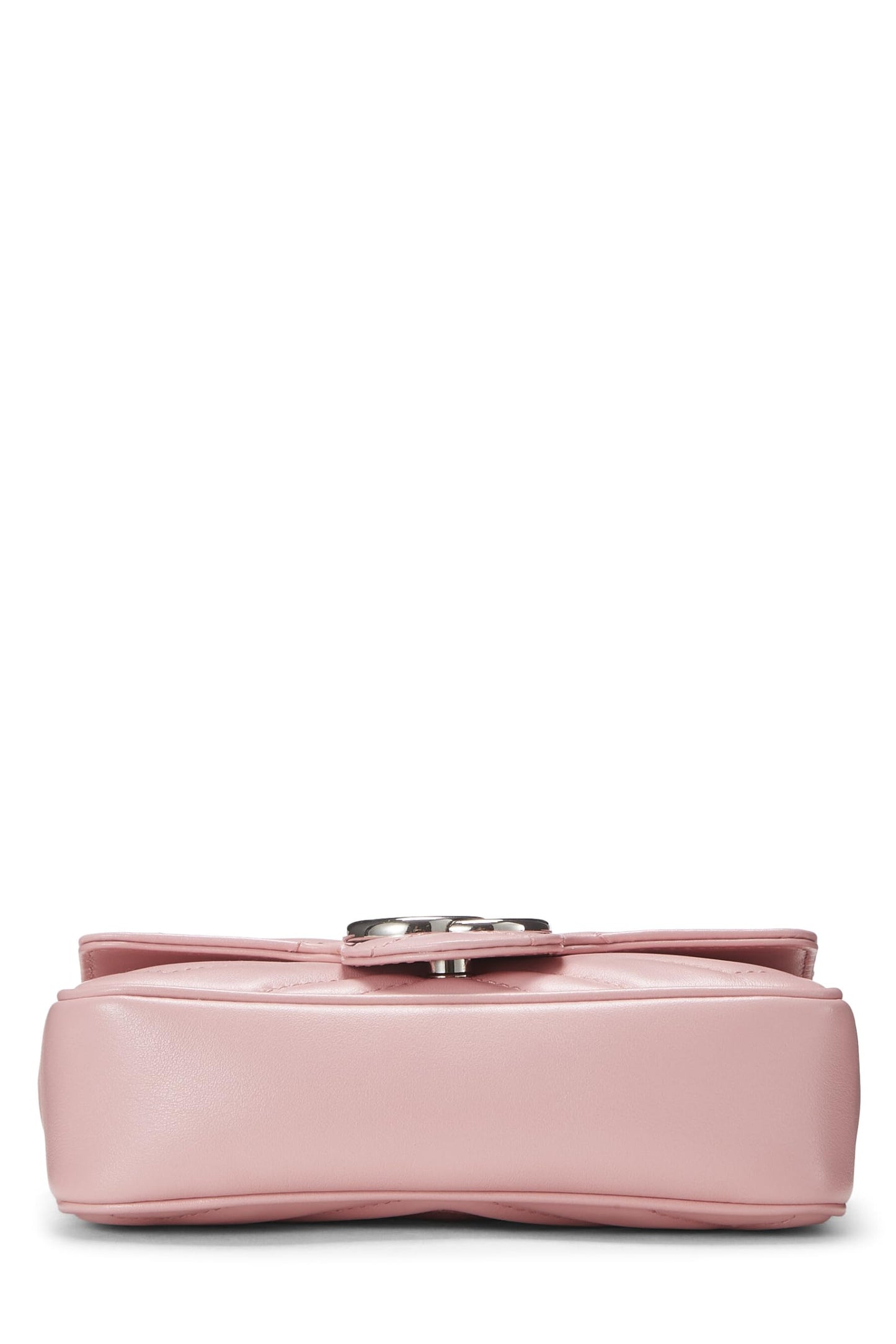 Gucci, Pink Leather Marmont Crossbody Super Mini, Pink