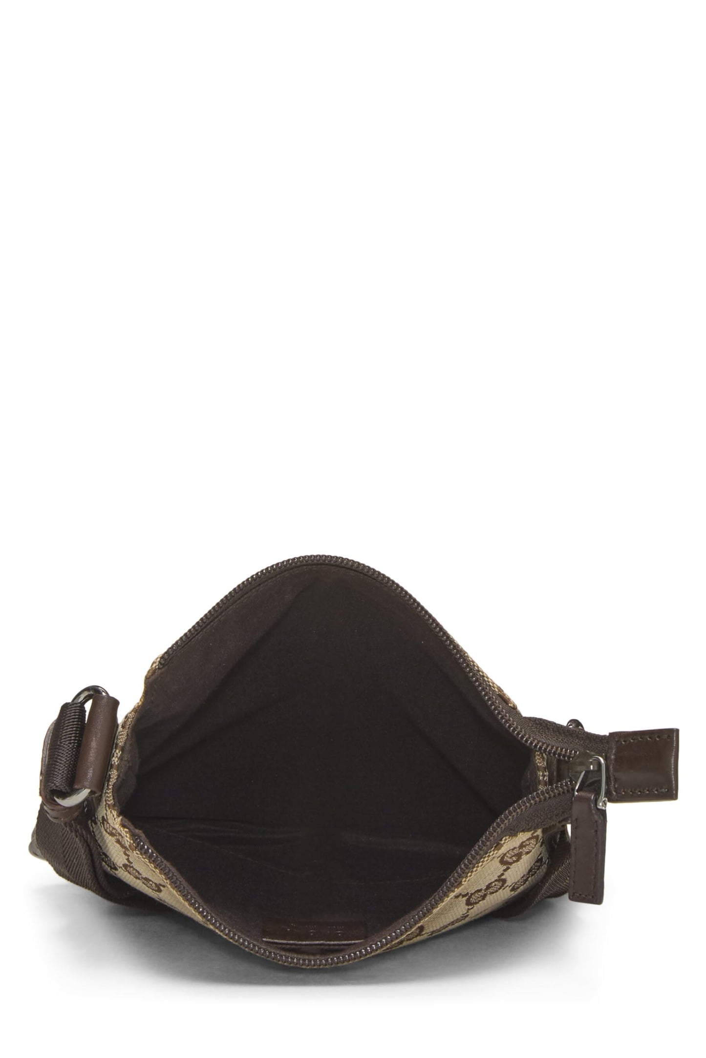 Gucci, Original GG Canvas Perforated Messenger Small, Brown