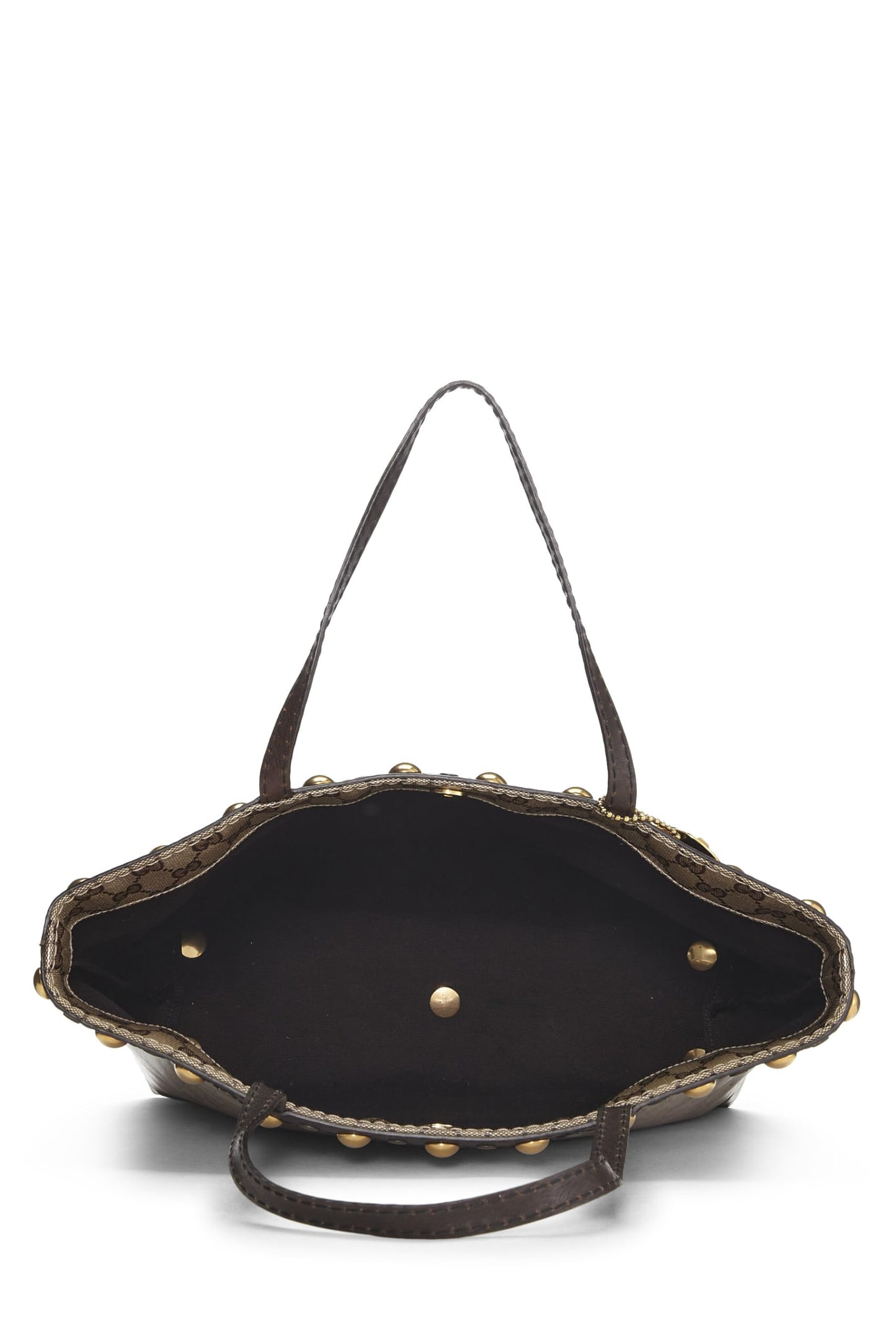 Gucci, Brown Original GG Crystal Canvas Tote, Brown