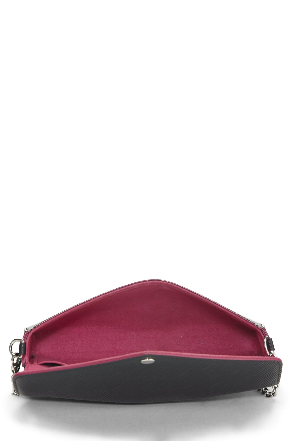 Louis Vuitton,  Black Epi Pochette Felicie, Black