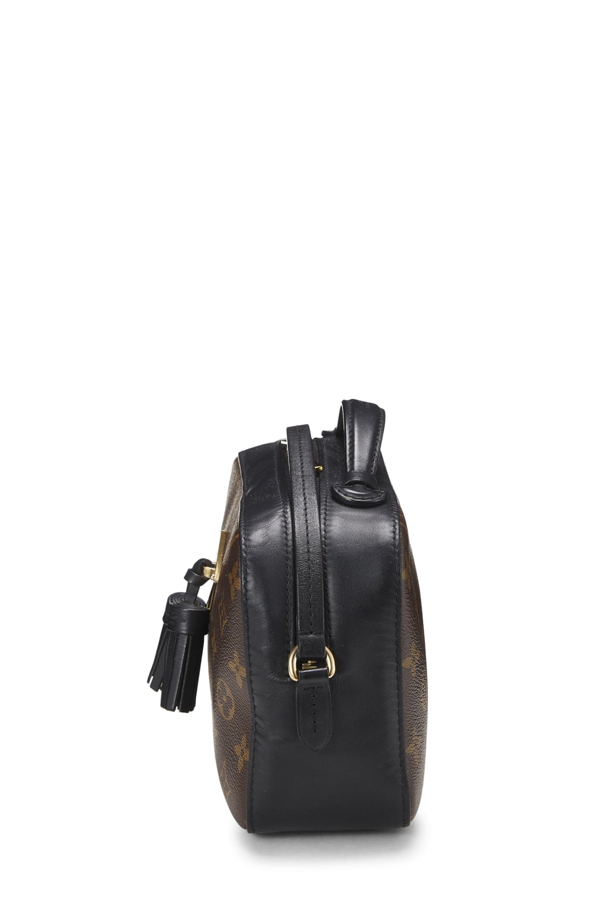 Louis Vuitton,  Black Monogram Canvas Saintonge, Black