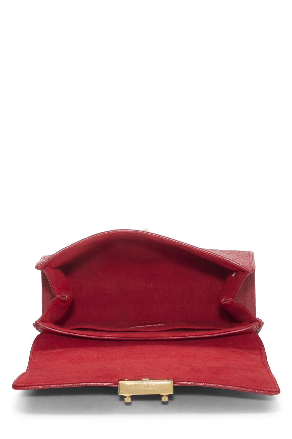 Louis Vuitton,  Cherry Monogram Empreinte Saint Sulpice PM, Red