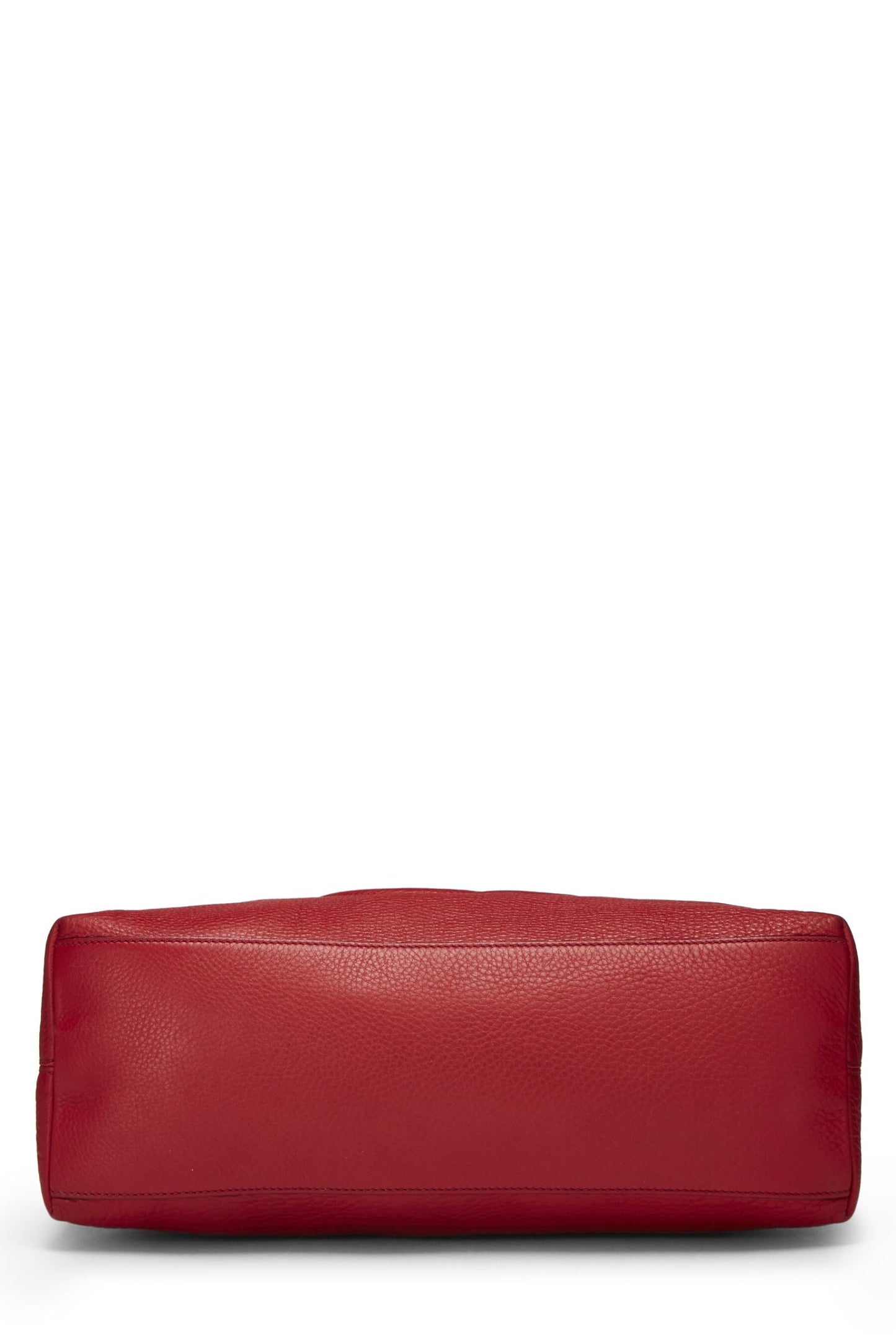 Gucci, Red Leather Soho Chain Tote, Red