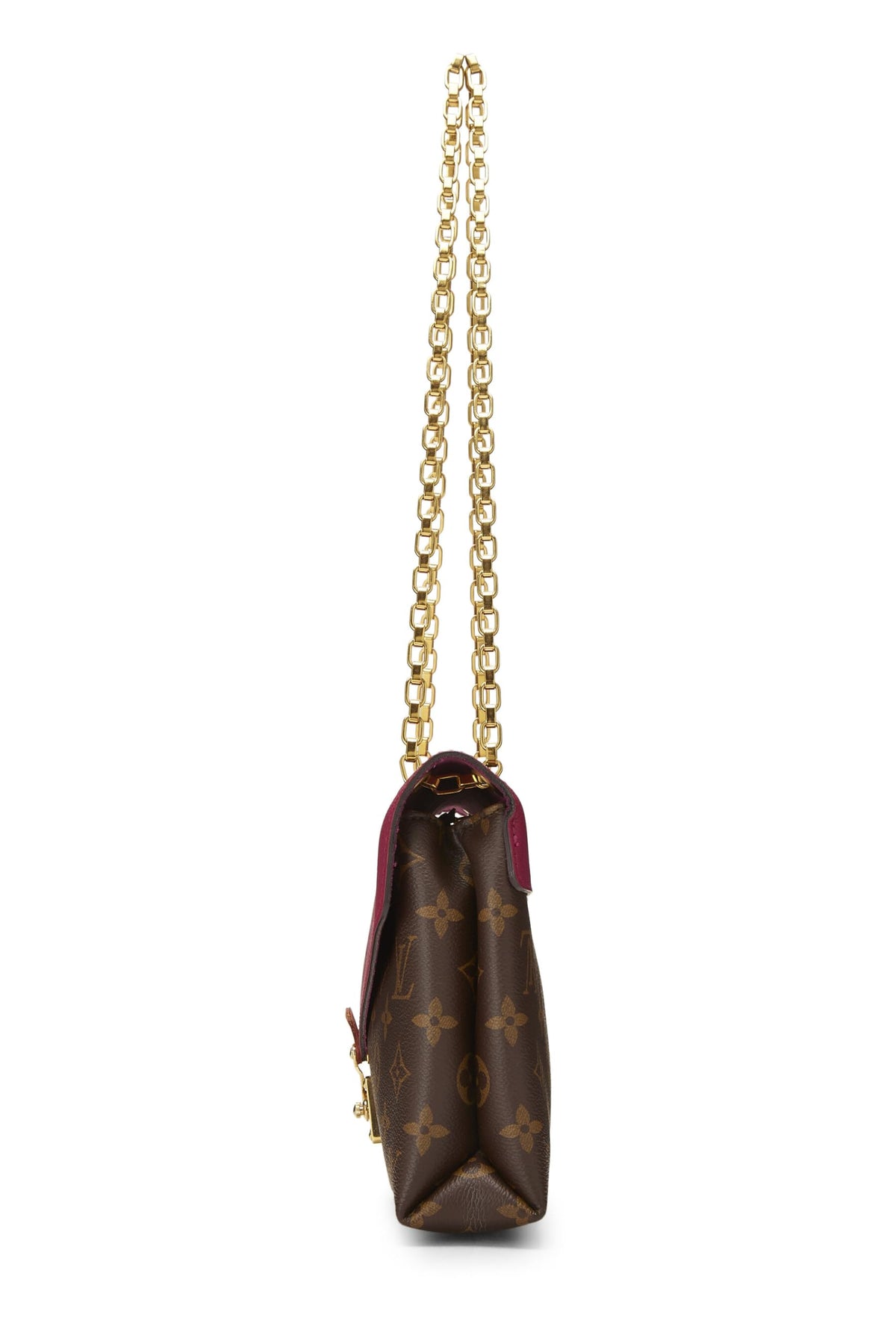 Louis Vuitton,  Purple Monogram Canvas Pallas Chain Bag, Purple