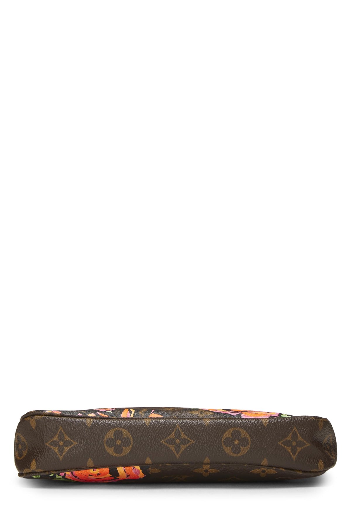 Louis Vuitton,  Stephen Sprouse x Louis Vuitton Monogram Roses Pochette Accessoires, Brown