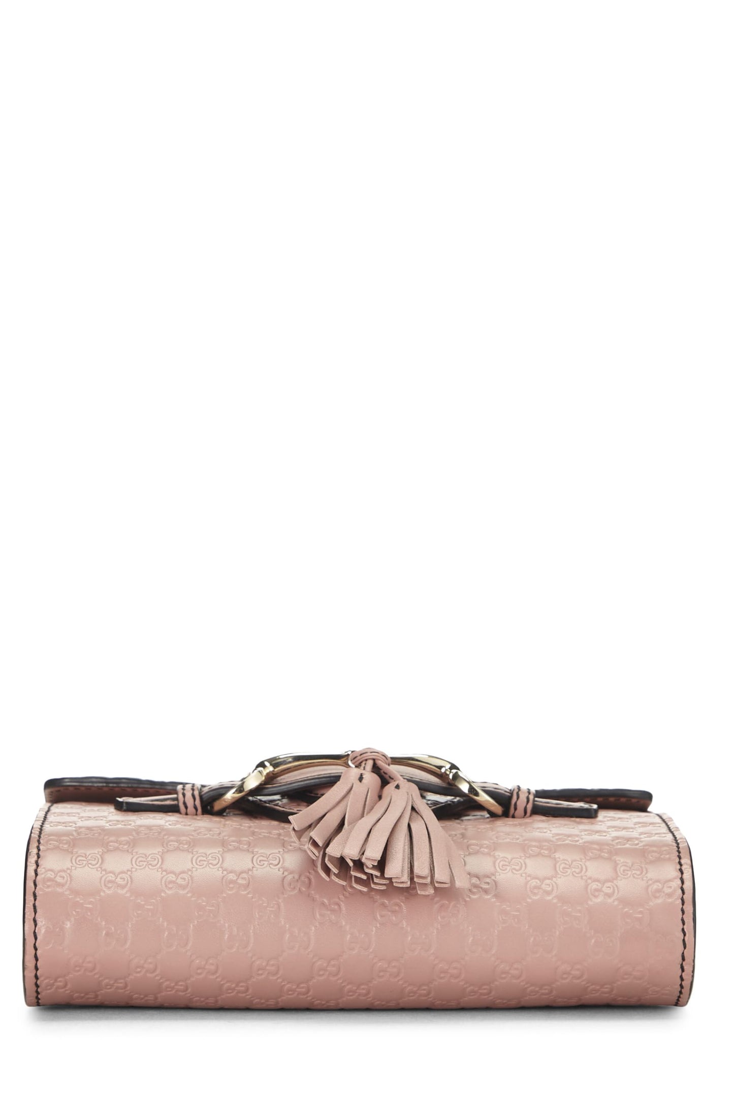 Gucci, Pink Microguccissima Leather Emily Chain Crossbody Bag, Pink