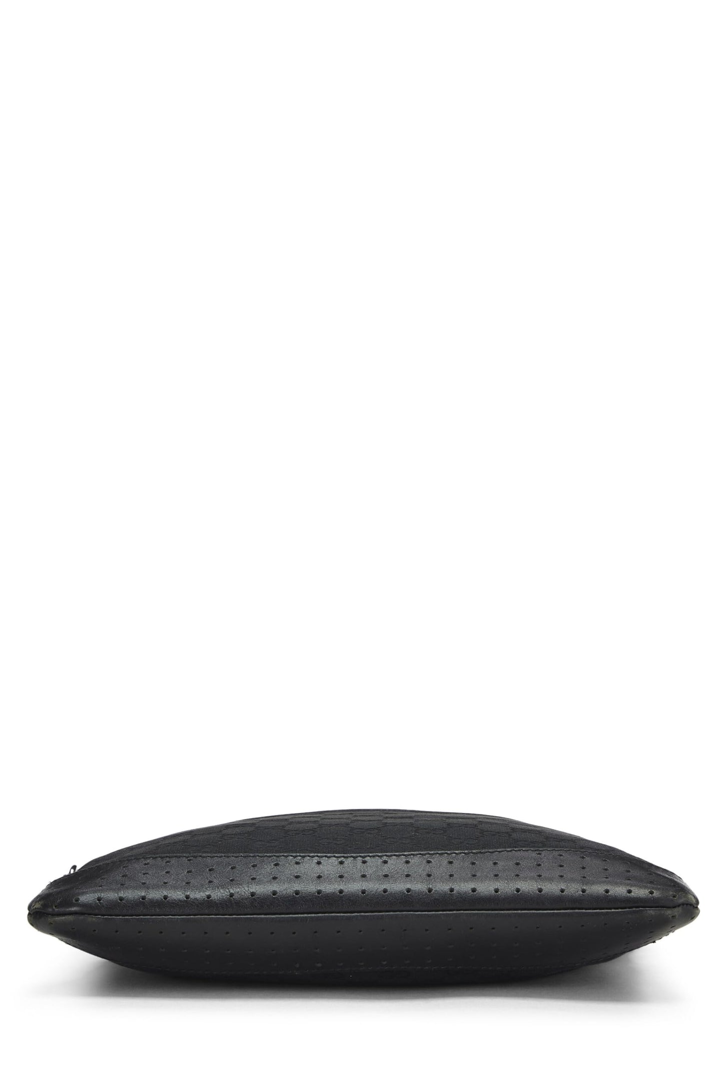 Gucci, Black Canvas Pocket Messenger, Black