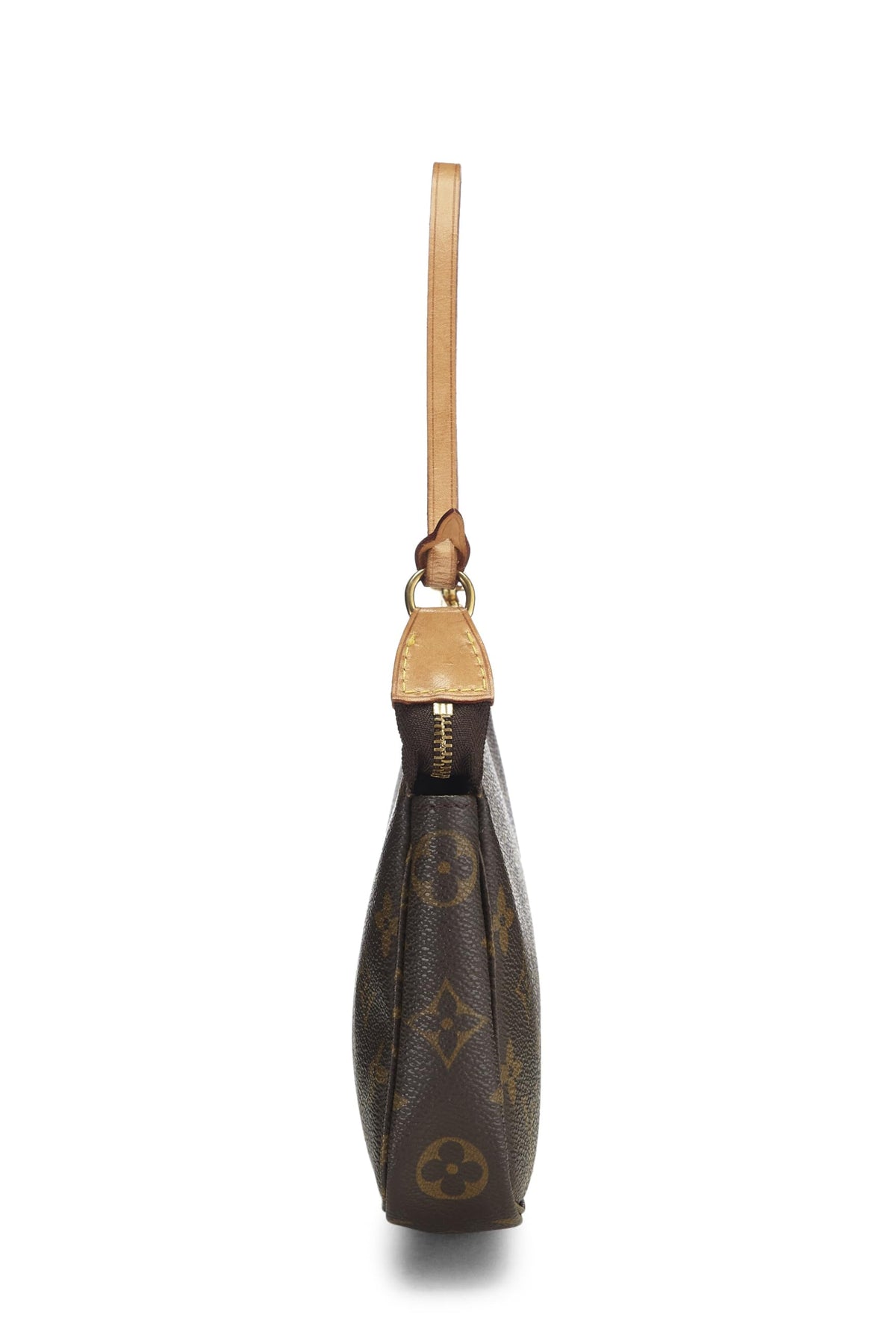 Louis Vuitton,  Monogram Canvas Pochette Accessoires, Brown