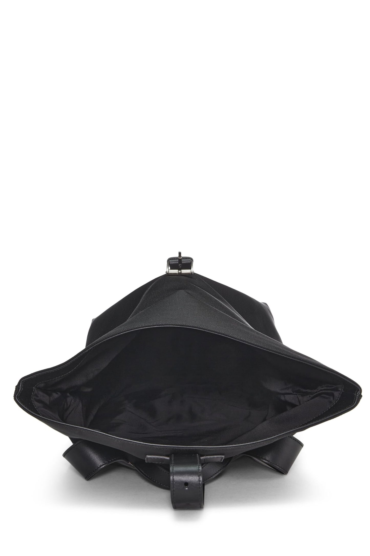 Gucci, Black Techno Canvas Web Backpack, Black