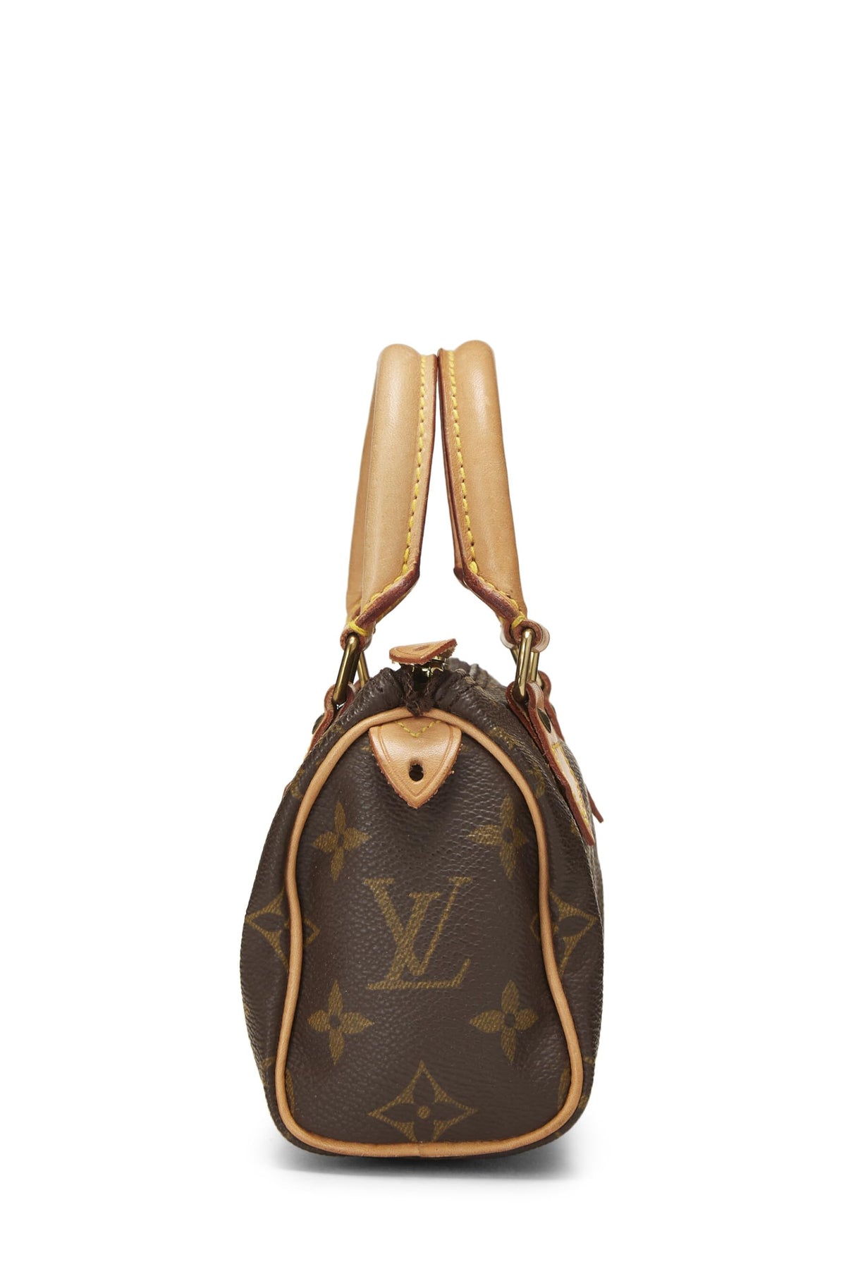 Louis Vuitton,  Monogram Canvas HL Speedy Mini, Brown